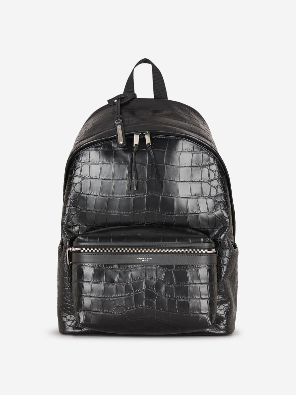 City Leather Backpack Saint laurent – Гарантія оригінальності – боковий вид