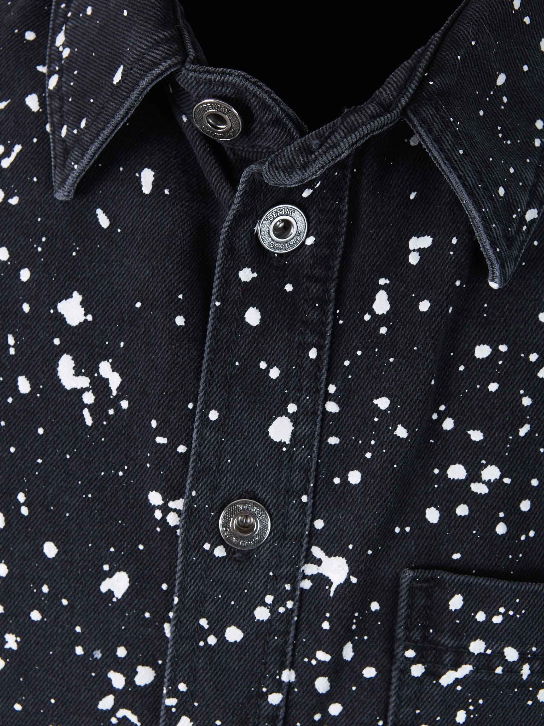 Оригінальна Diagonal Denim Shirt Off-white – детальний вид