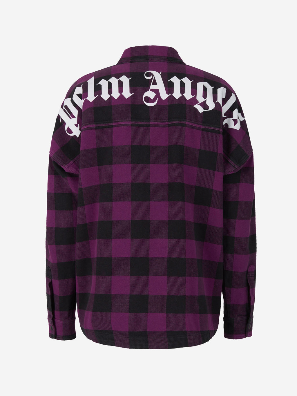 Check Motif Shirt Palm angels оригінал – Купити в Україні – вид ззаду