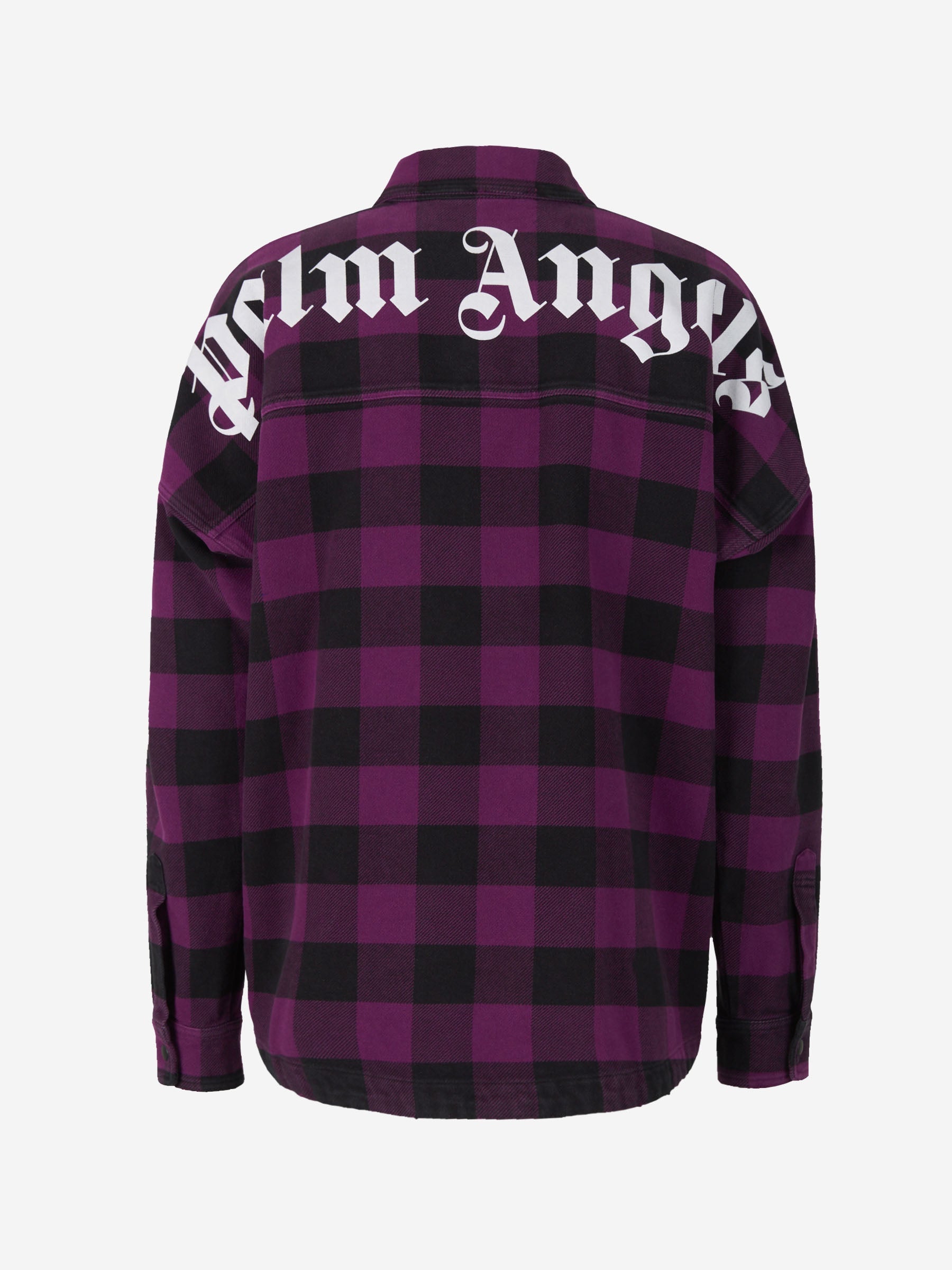 Check Motif Shirt Palm angels оригінал – Купити в Україні – вид ззаду