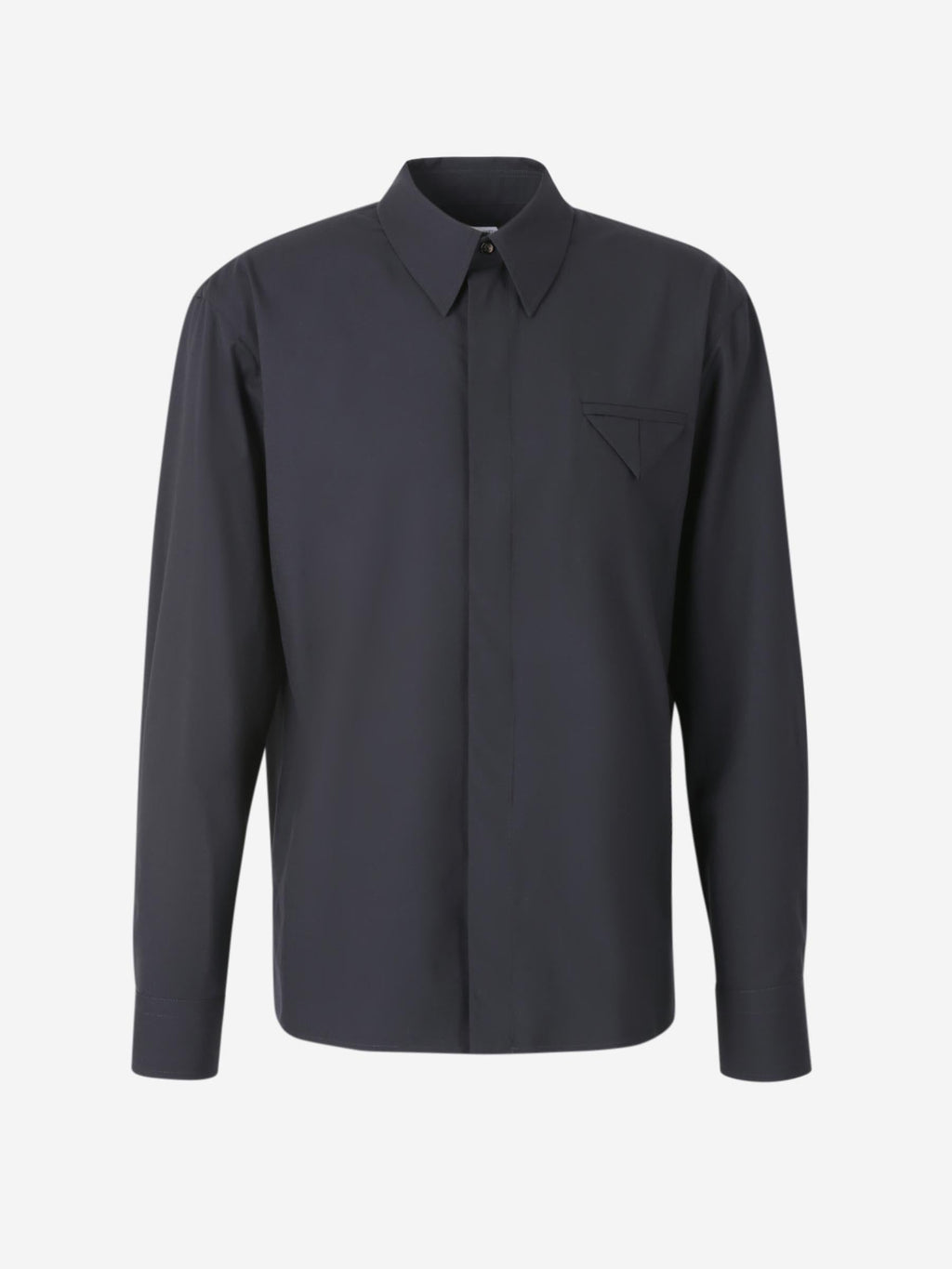 Оригінальна Plain Wool Shirt Bottega veneta – боковий вид