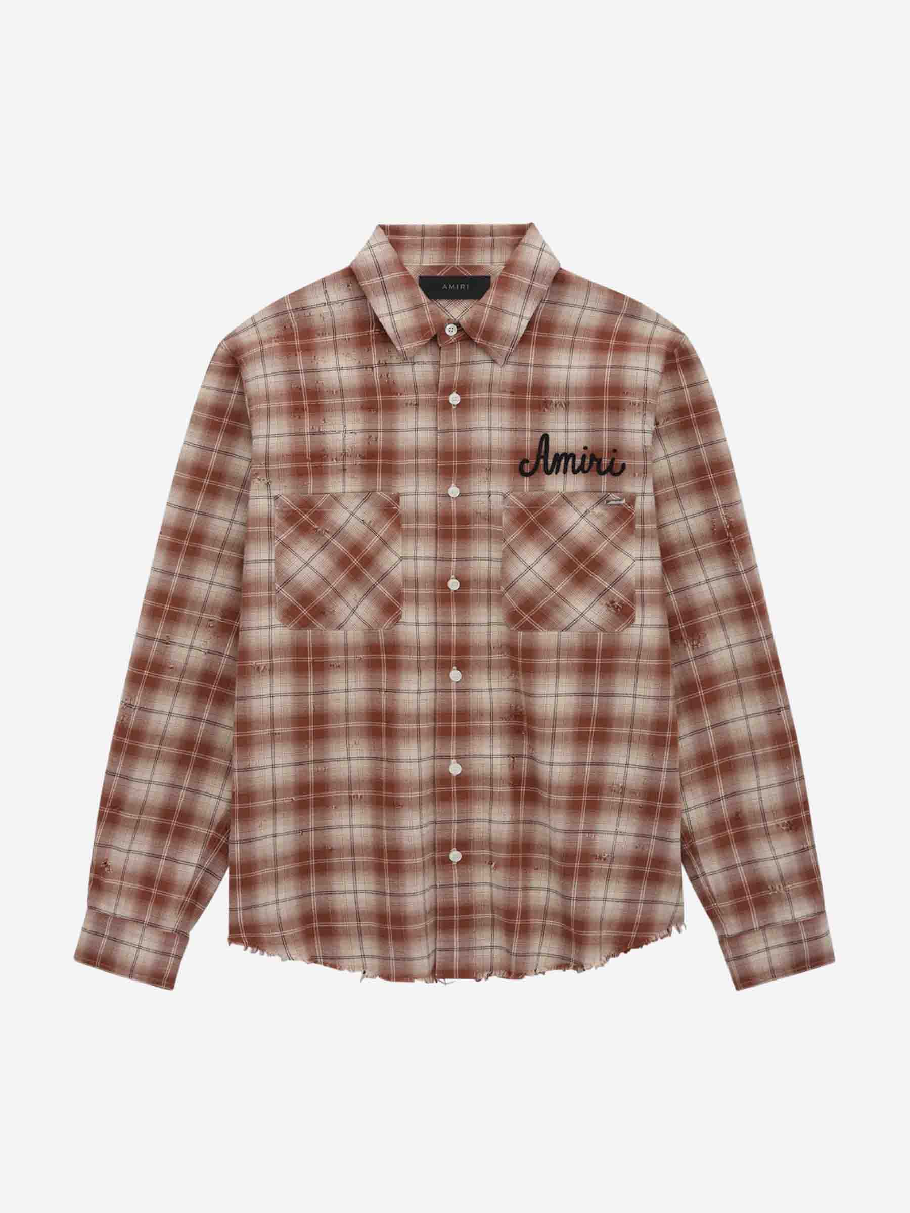 Оригінальна Shotgun Flannel Shirt Amiri – боковий вид