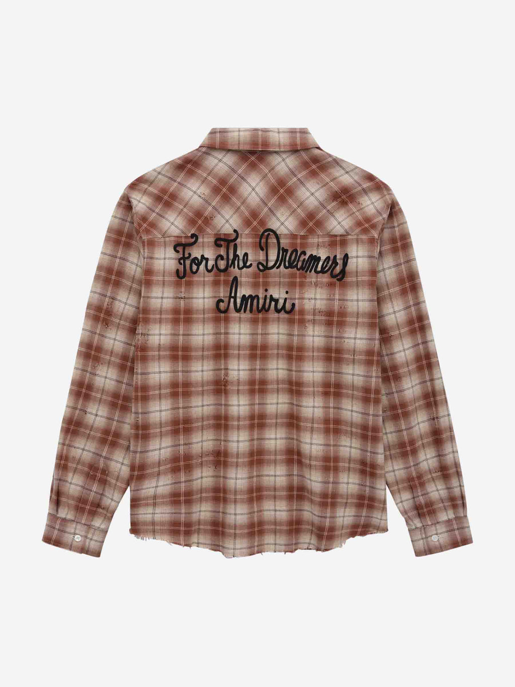 Оригінальна Shotgun Flannel Shirt Amiri – вид ззаду