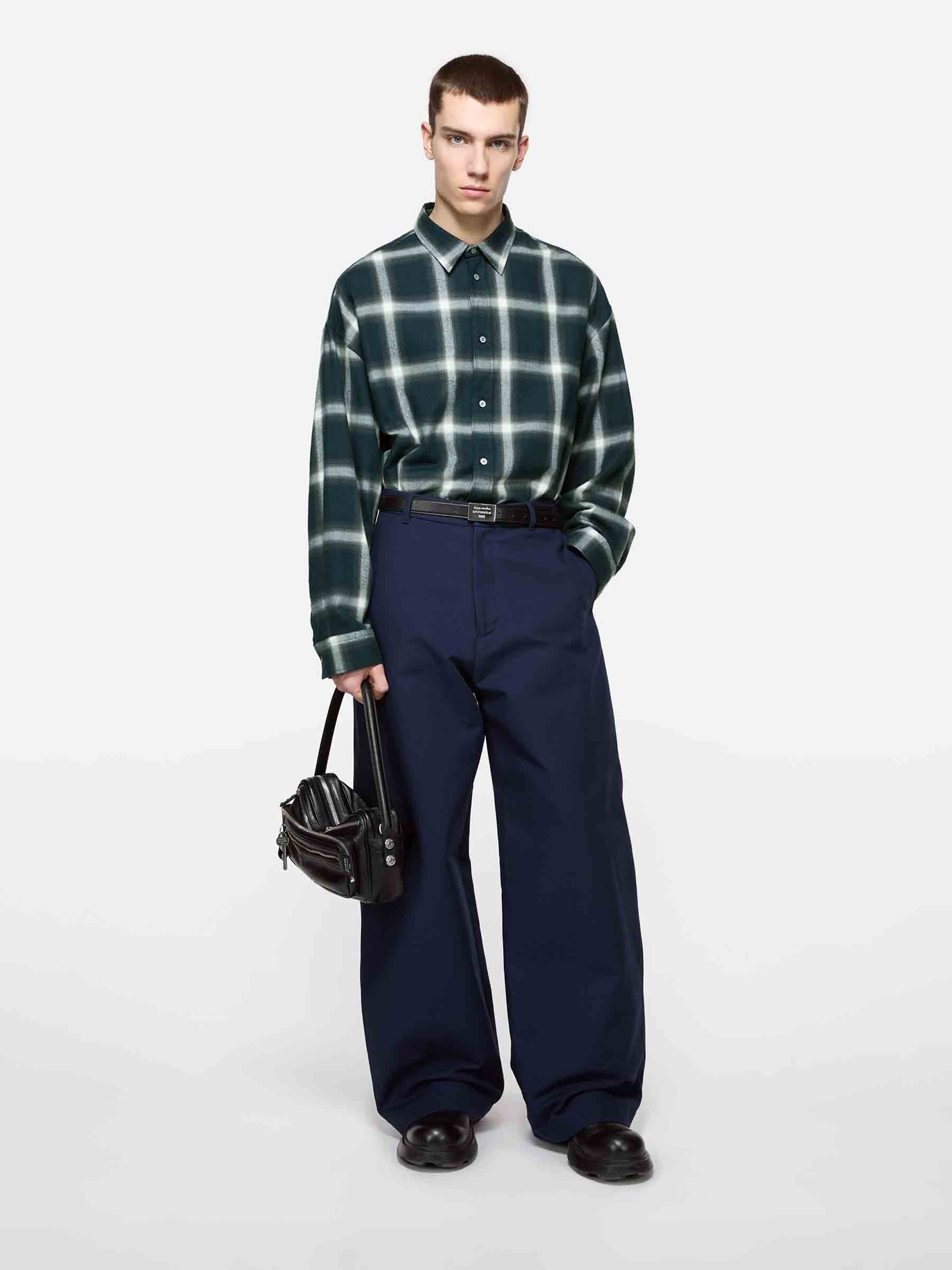 Cotton Check Shirt Acne studios оригінал – Купити в Україні – вид ззаду