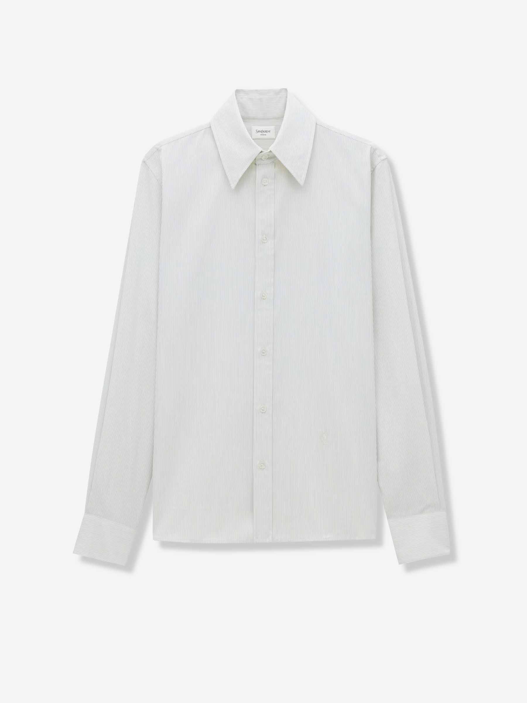Оригінальна Cassandre Denim Shirt Saint laurent – боковий вид