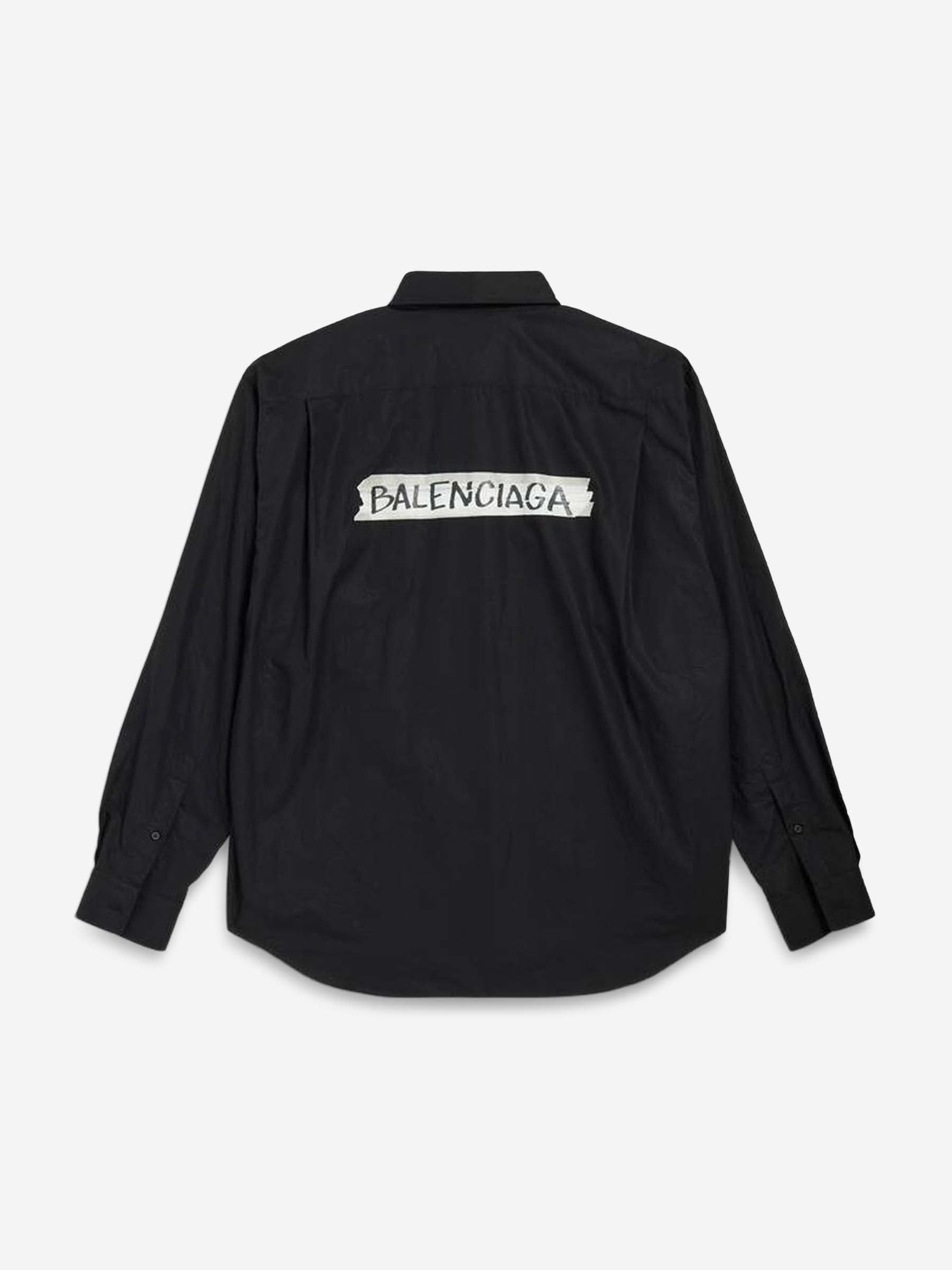 Shirt Masking Tape Balenciaga – Гарантія оригінальності – детальний вид