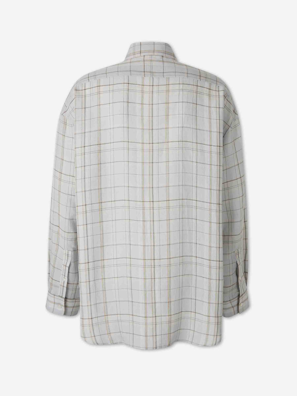 Оригінальна Plaid Pattern Shirt Acne studios – вид ззаду