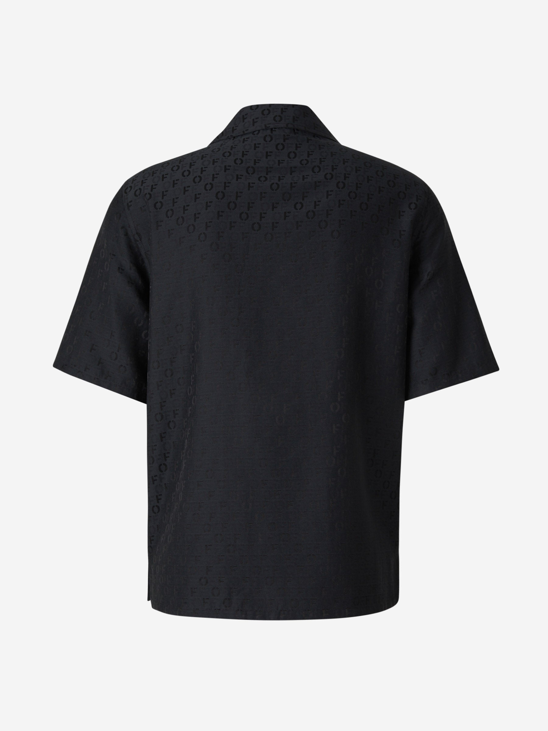 Silk And Cotton Shirt Off-white оригінал – Купити в Україні – вид ззаду
