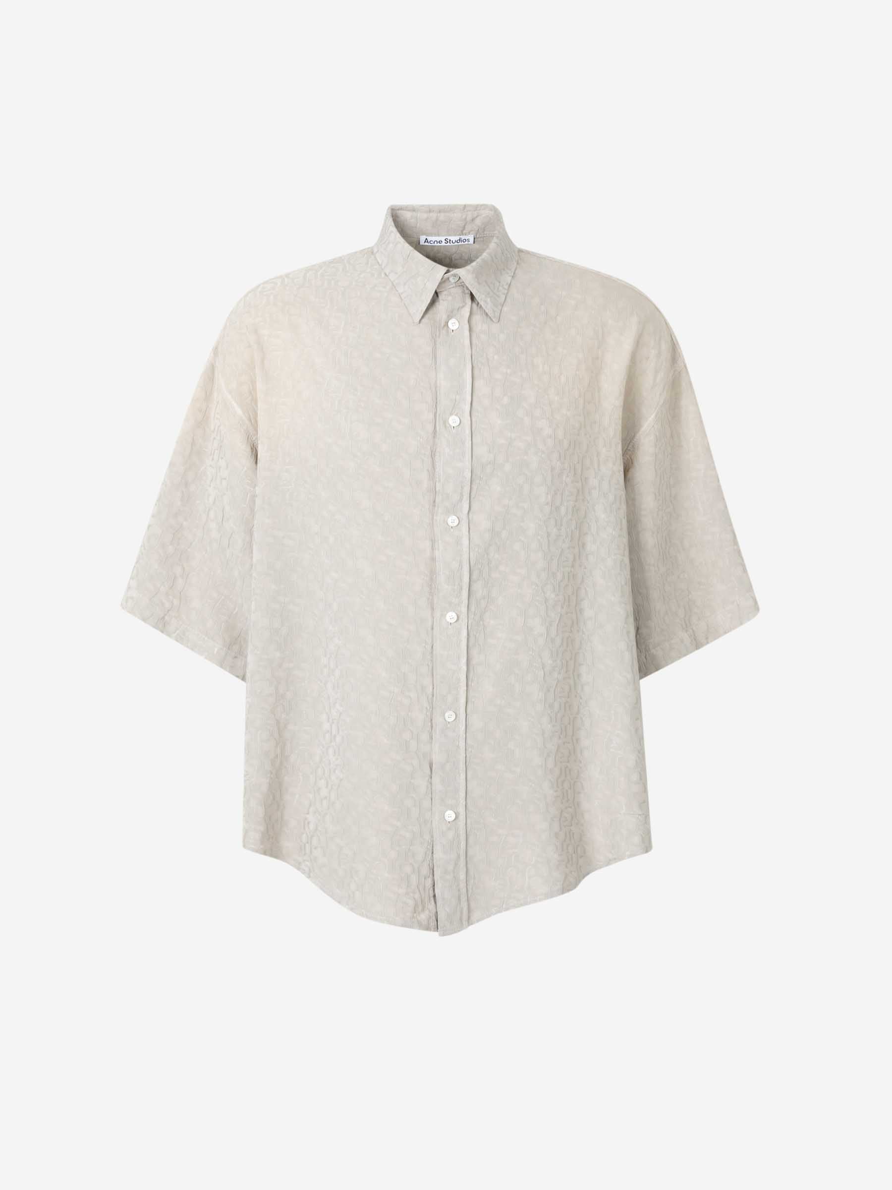 Monogram Shirt Acne studios – Гарантія оригінальності – боковий вид