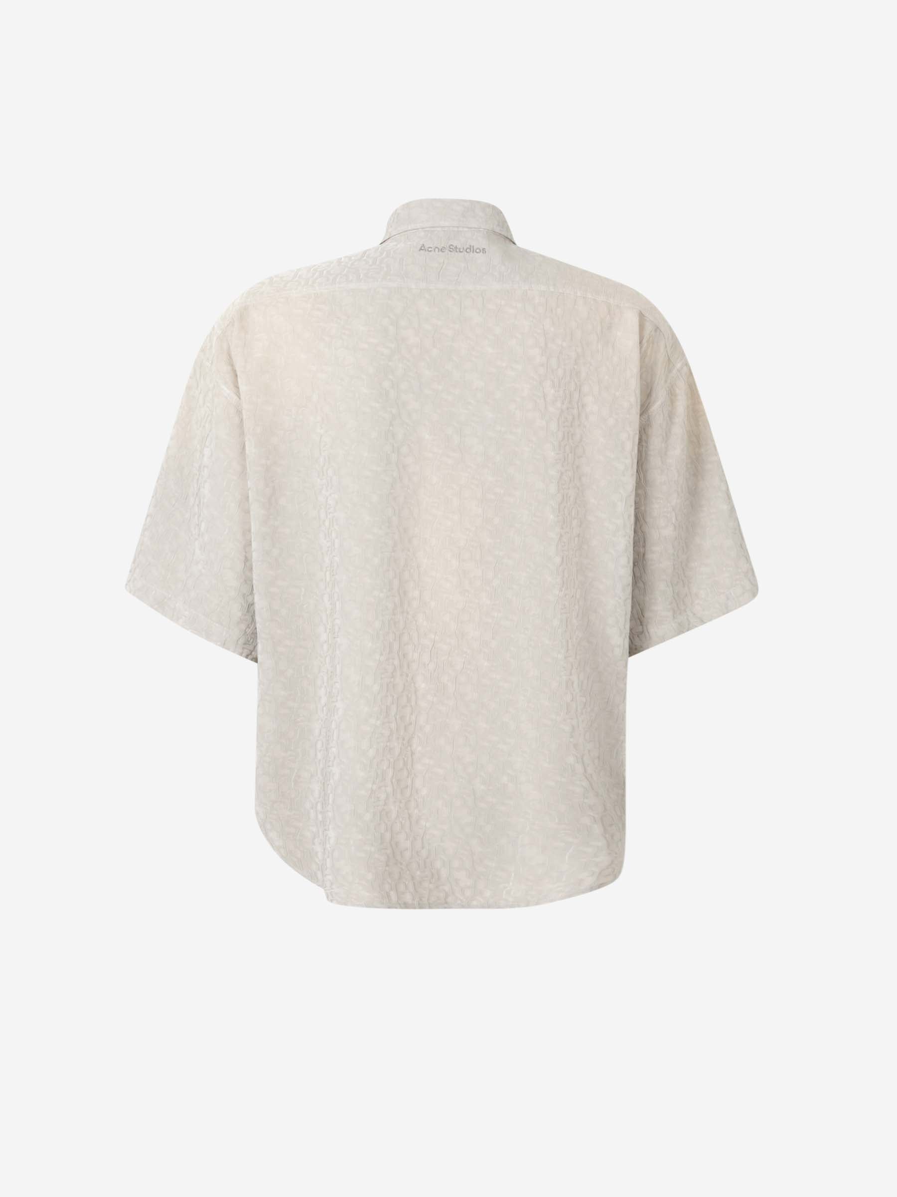 Monogram Shirt Acne studios – Гарантія оригінальності – вид ззаду
