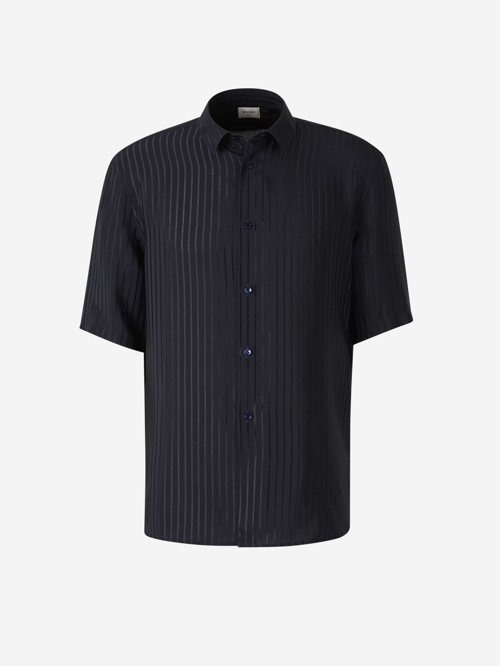 Striped Silk Shirt Saint laurent оригінал – Купити в Україні – боковий вид