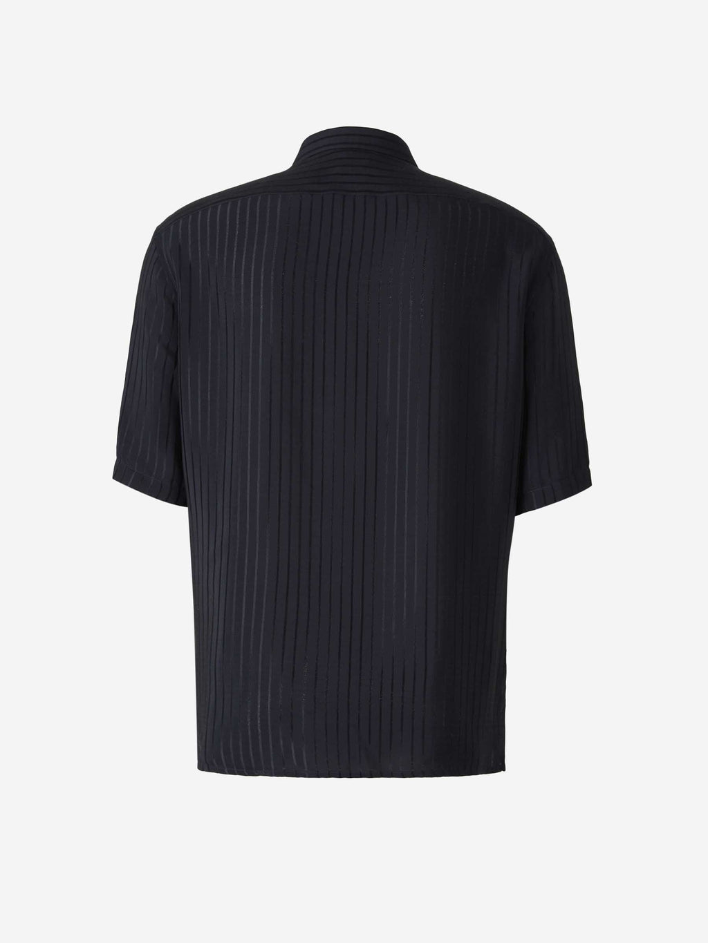 Striped Silk Shirt Saint laurent оригінал – Купити в Україні – вид ззаду