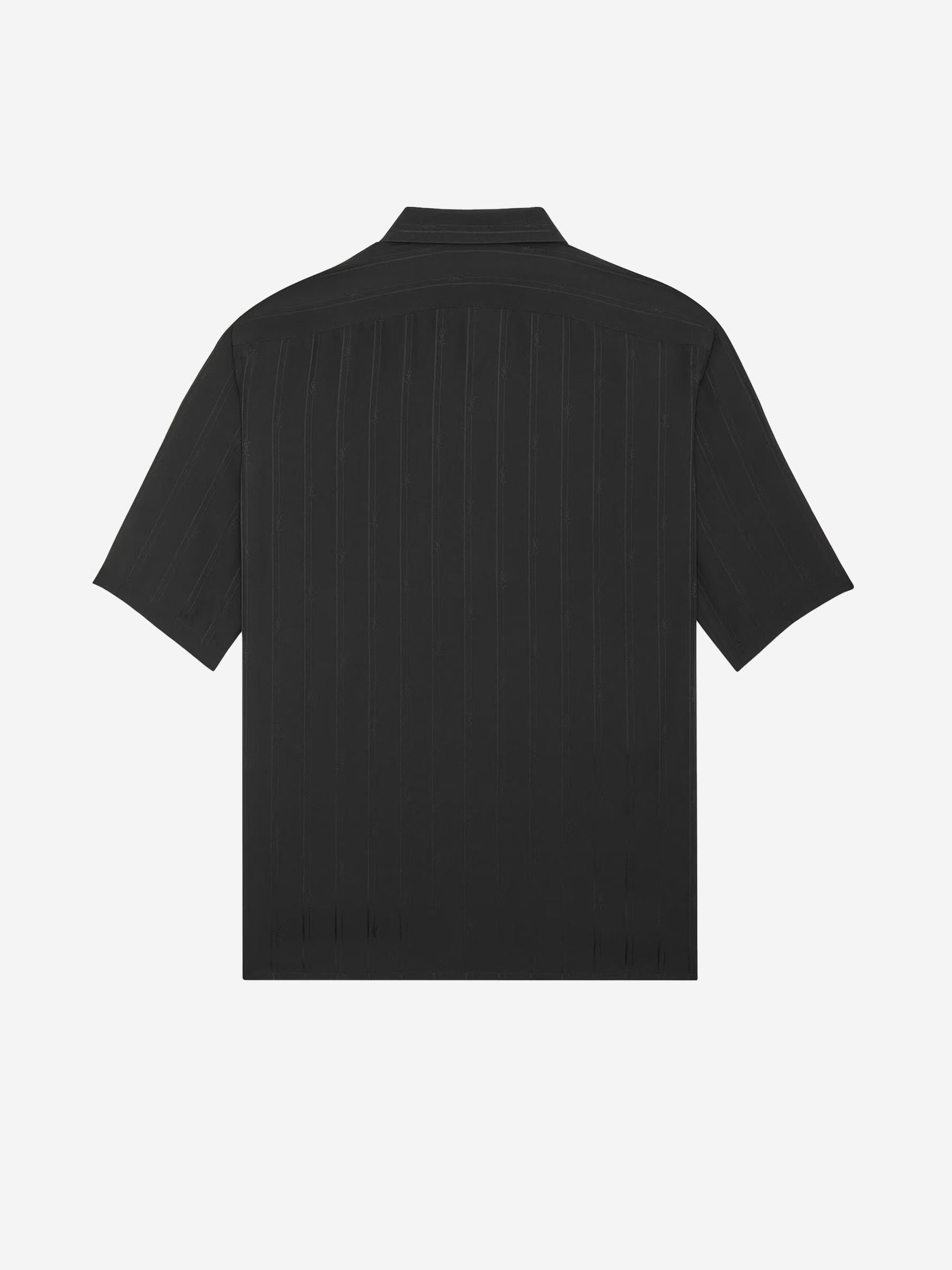 Striped Silk Shirt Saint laurent оригінал – Купити в Україні – вид ззаду