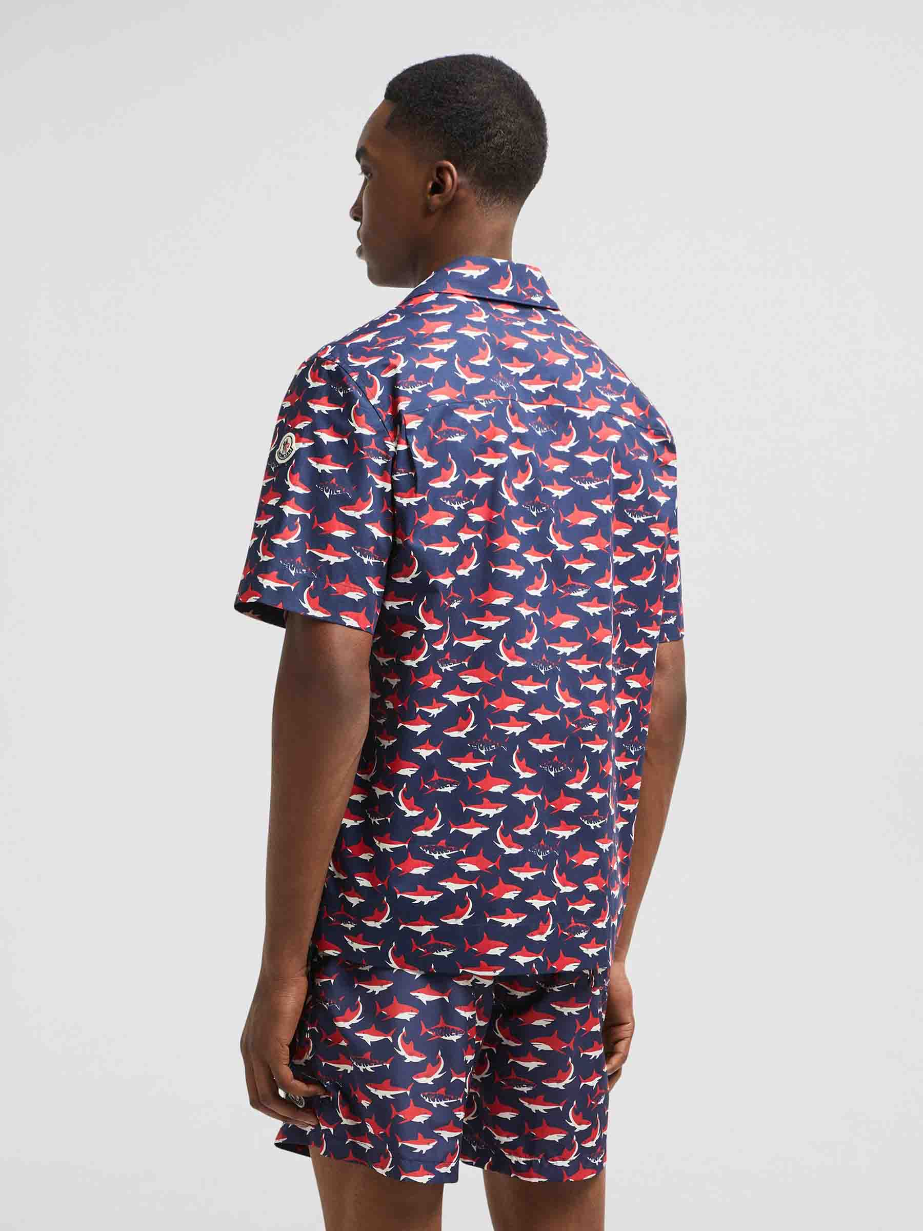 Оригінальна Cotton Printed Shirt Moncler – збільшений вид