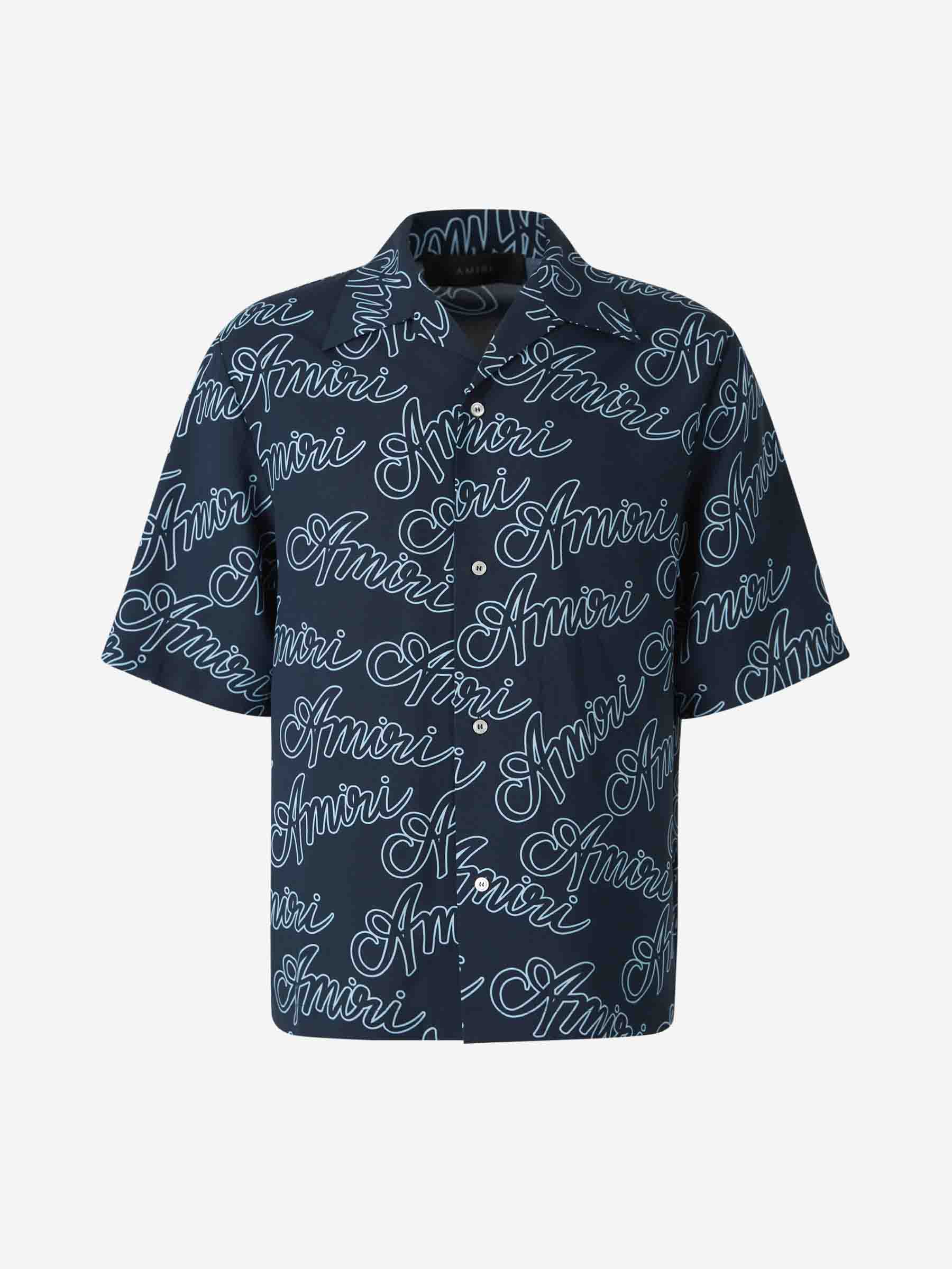 Script Shirt Amiri – Гарантія оригінальності – боковий вид