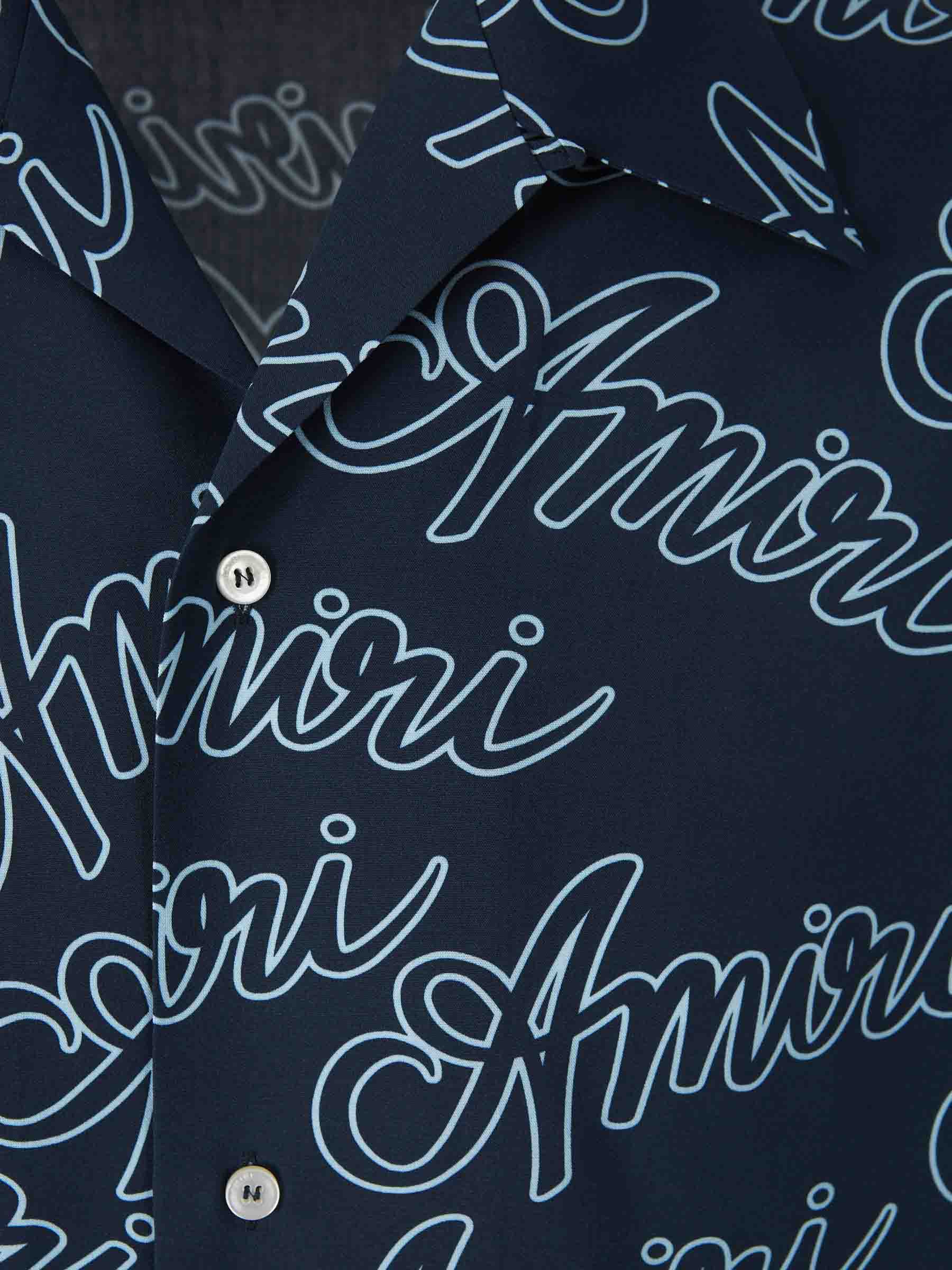 Script Shirt Amiri – Гарантія оригінальності – детальний вид