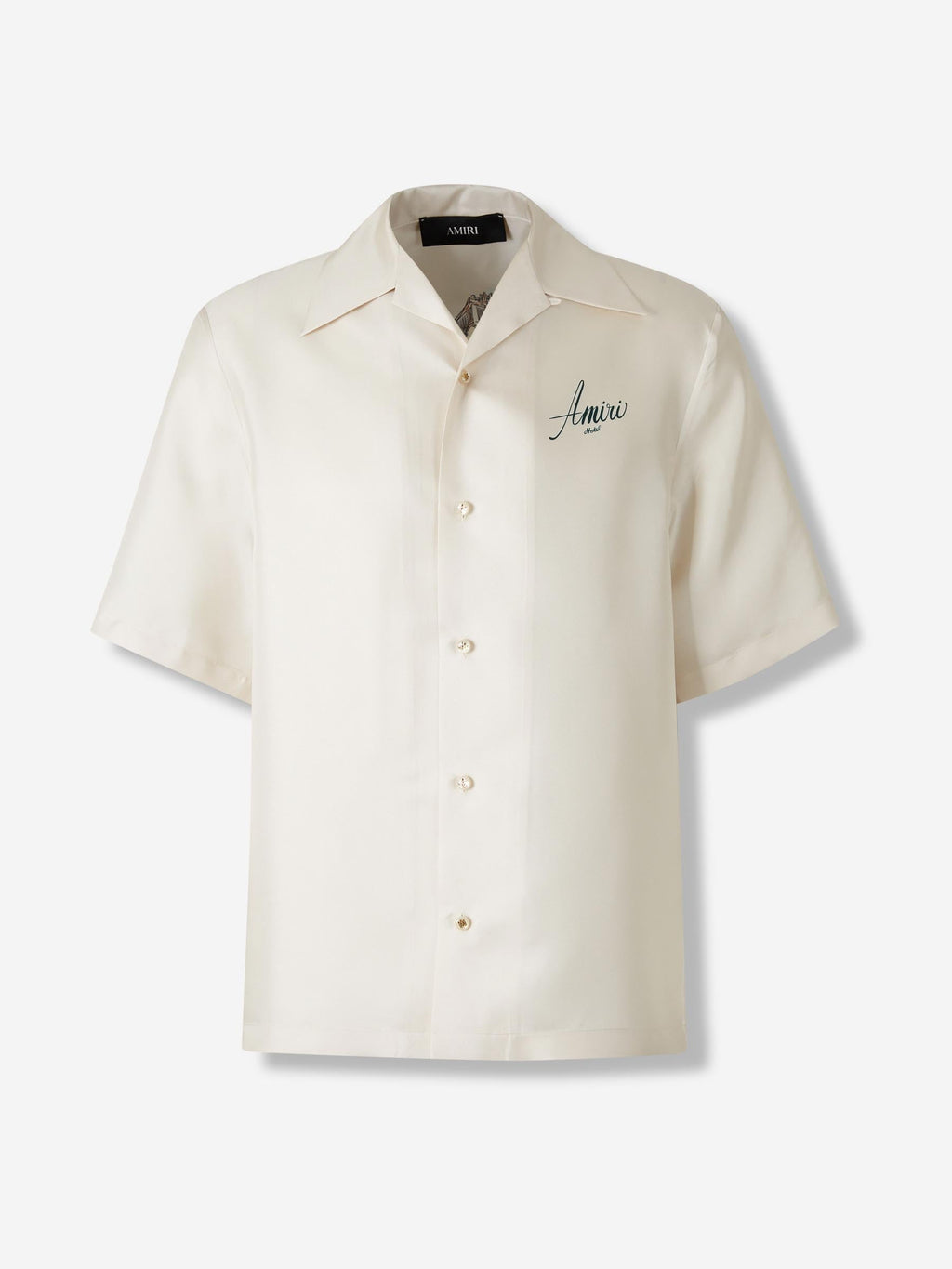 Silk Bowling Shirt Amiri оригінал – Купити в Україні – боковий вид