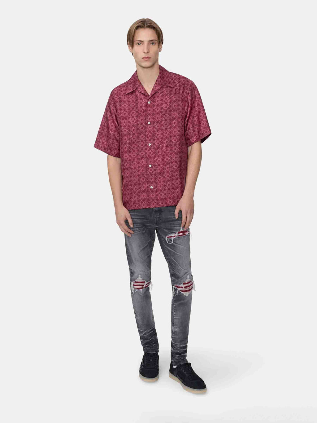 Оригінальна Graphic Bowling Shirt Amiri – вид ззаду