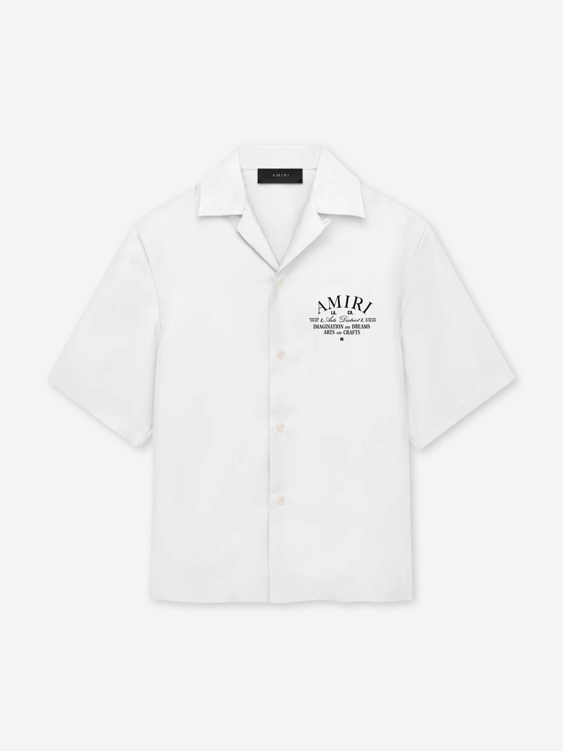 Cotton Logo Shirt Amiri – Гарантія оригінальності – боковий вид