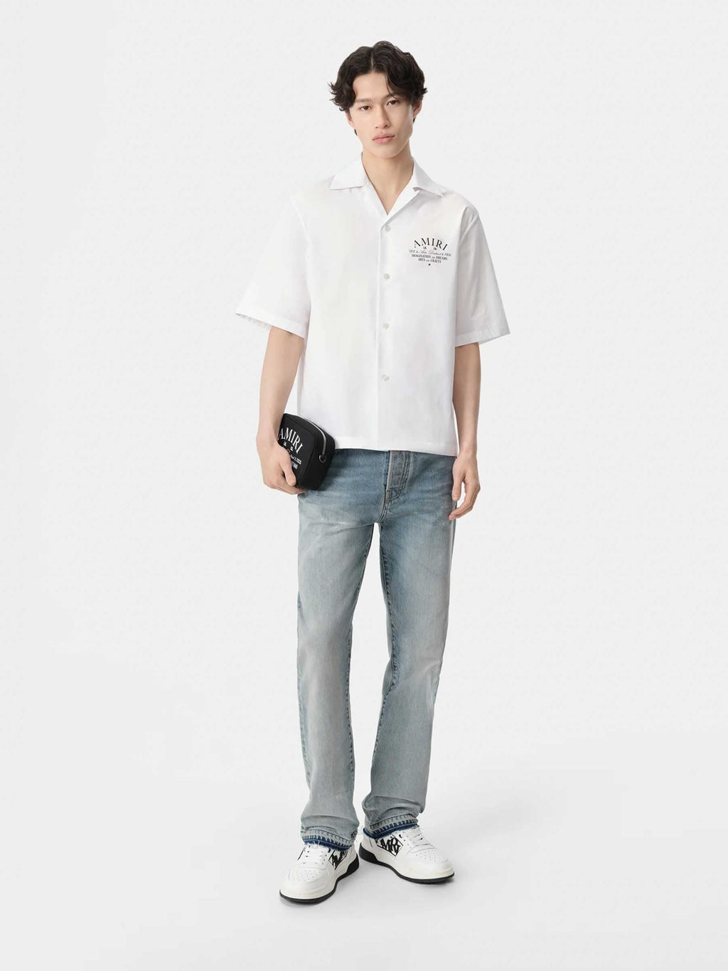 Cotton Logo Shirt Amiri – Гарантія оригінальності – вид ззаду