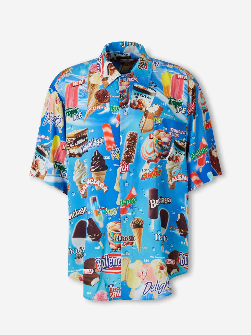 Оригінальна Printed Casual Shirt Balenciaga – боковий вид
