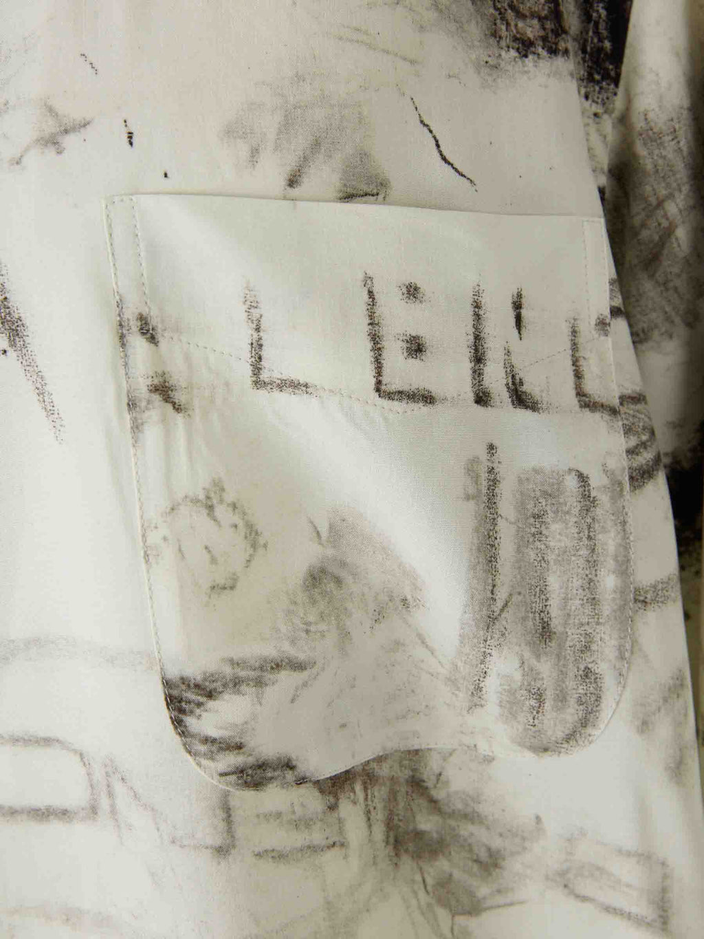 Оригінальна Graphite Printed Shirt Balenciaga – збільшений вид