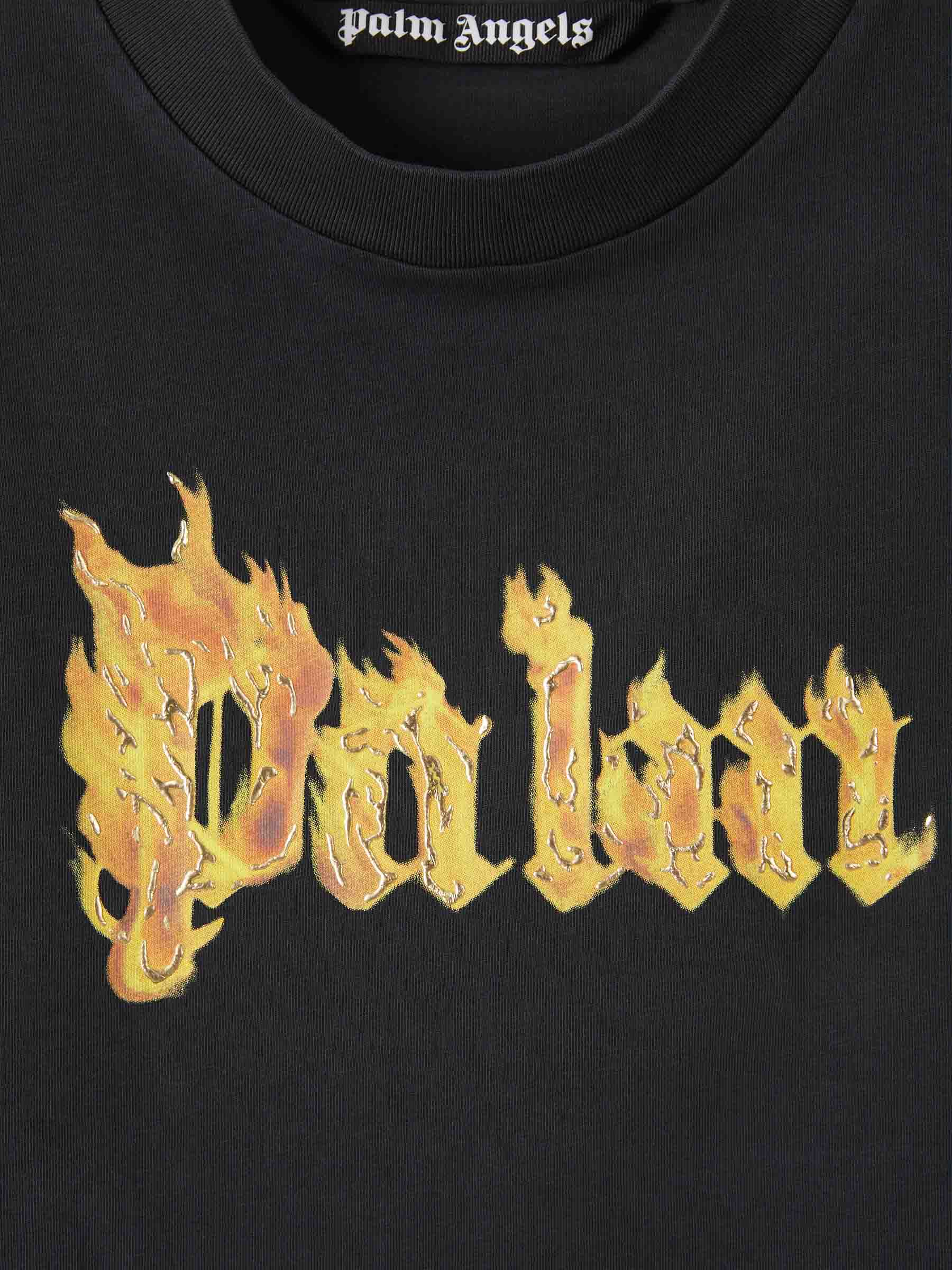 Cotton Logo T-Shirt Palm angels оригінал – Купити в Україні – детальний вид