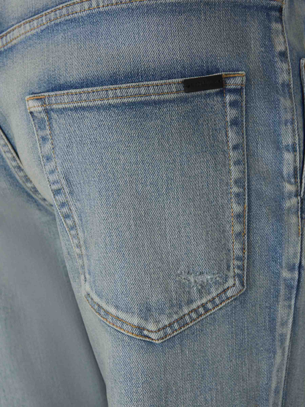 Slim Cotton Jeans Saint laurent – Гарантія оригінальності – збільшений вид