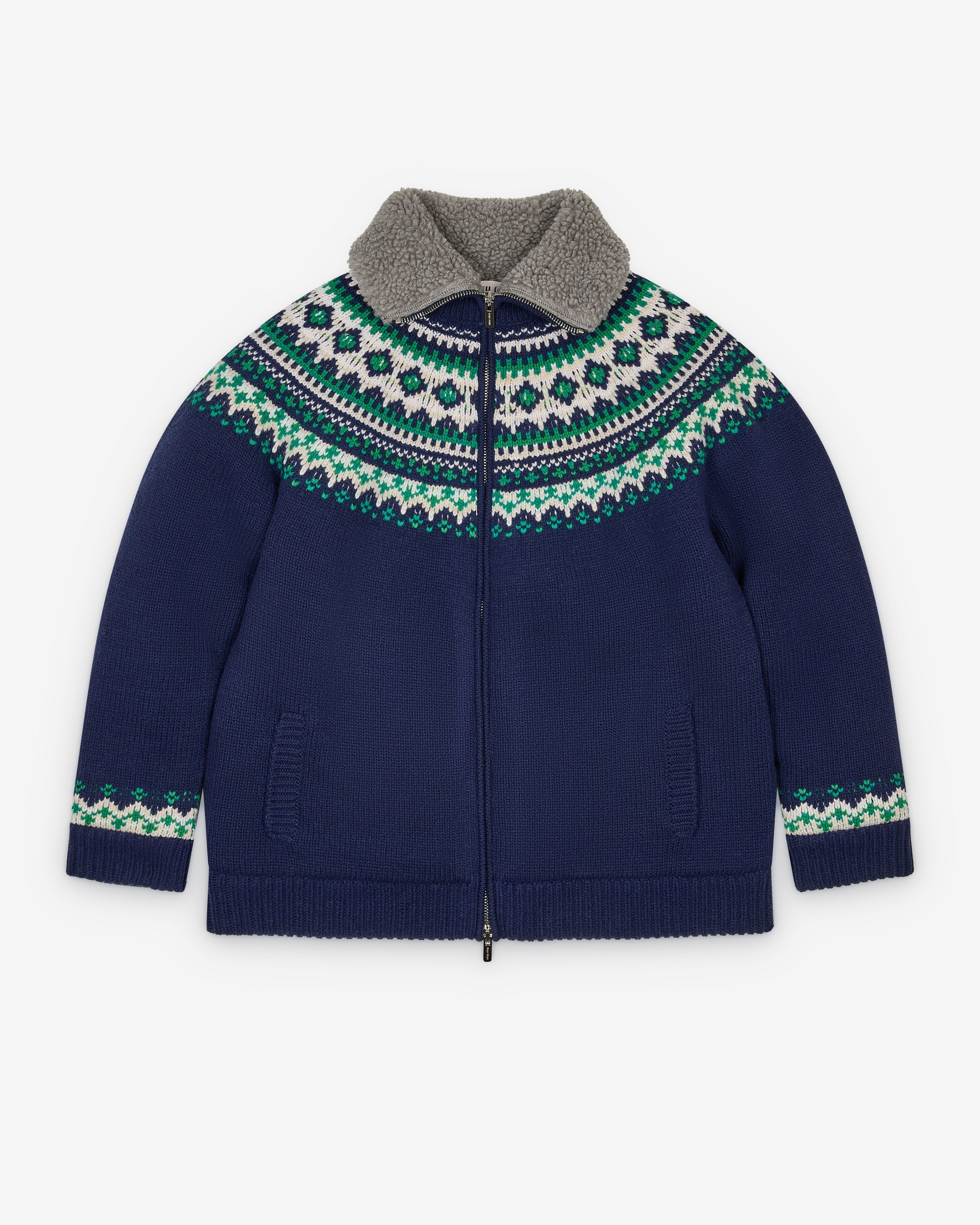 Оригінальна Mens Cardigan Miu miu – боковий вид