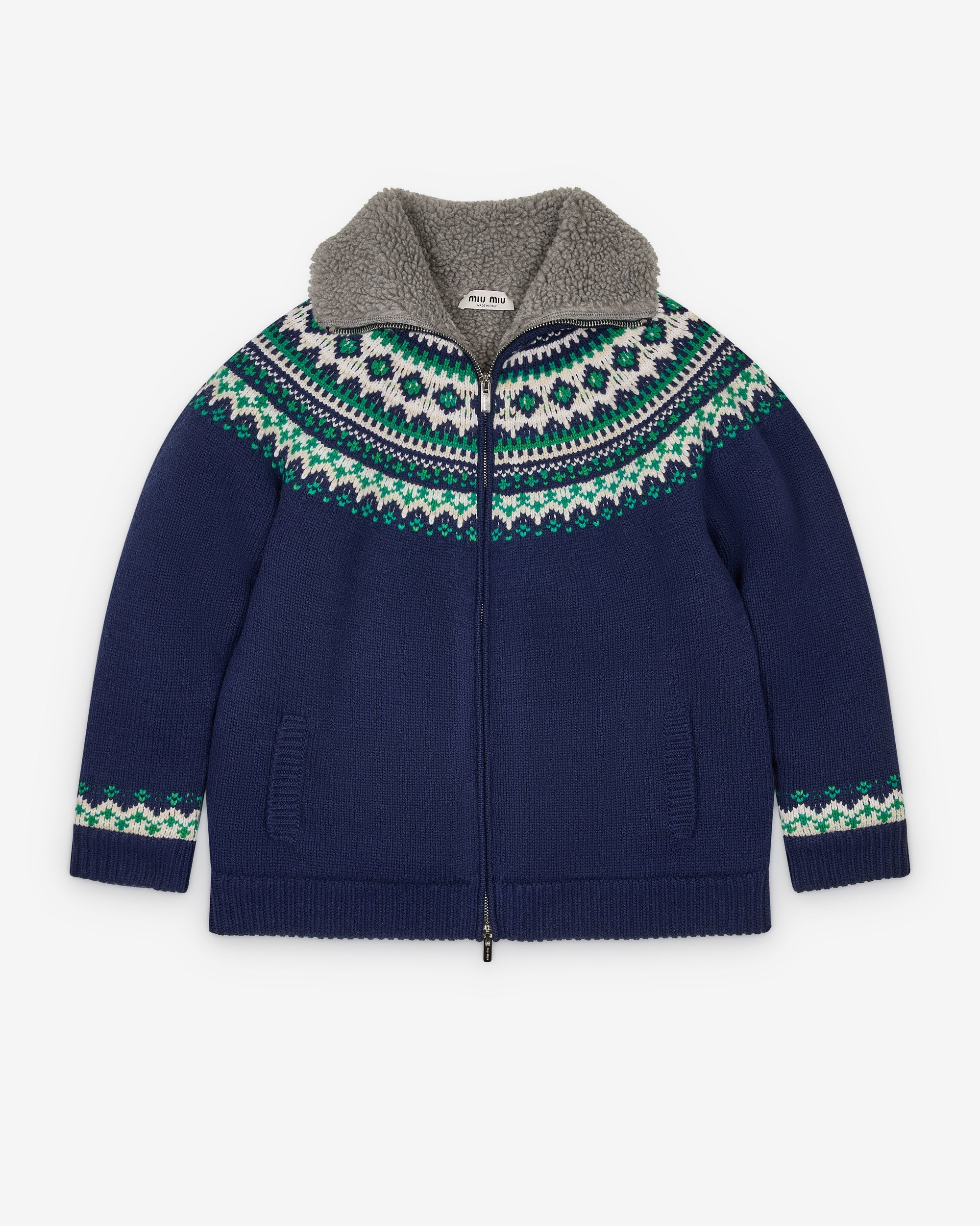 Оригінальна Mens Cardigan Miu miu – детальний вид
