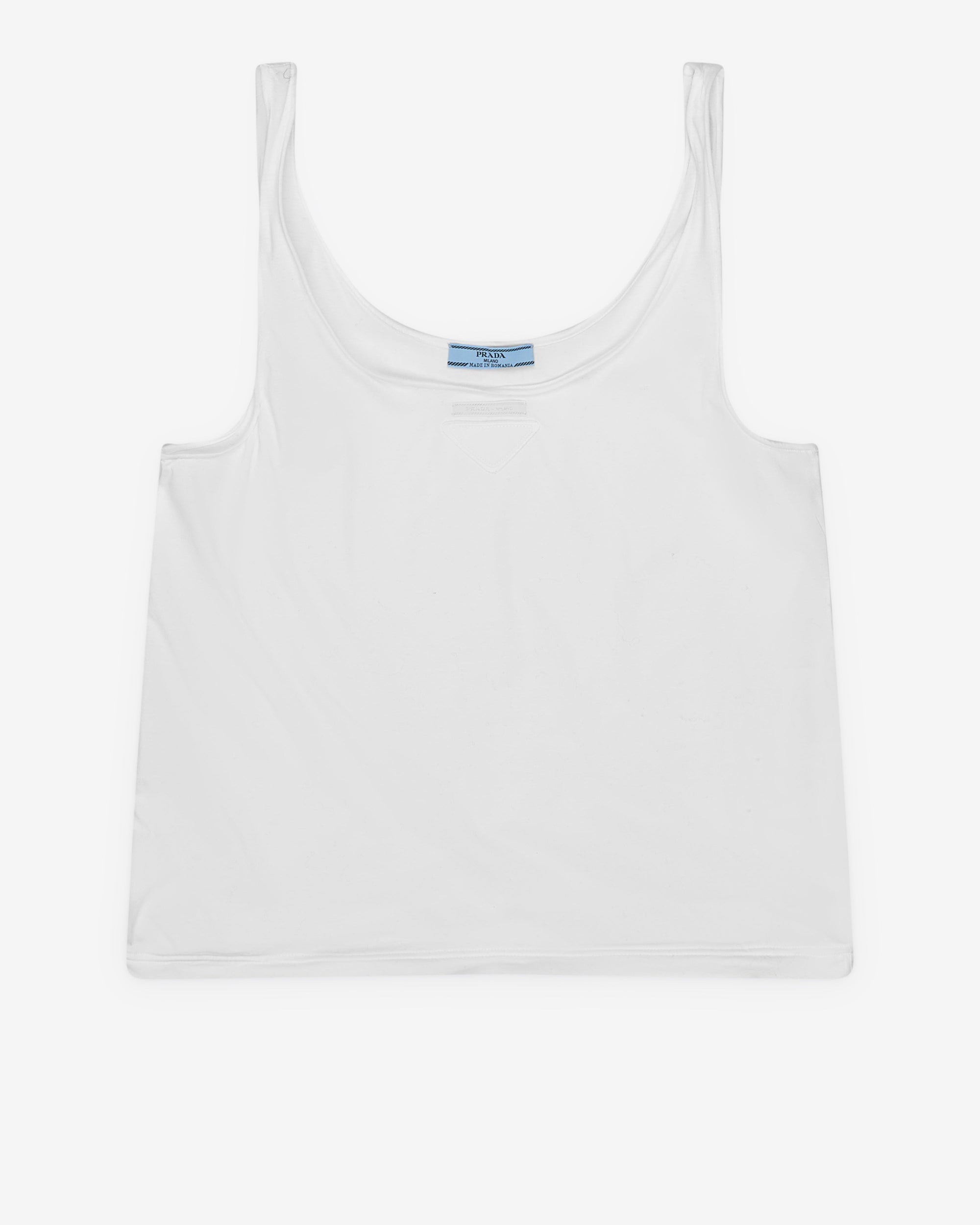 Womens Cotton Jersey Tank Top Prada оригінал – Купити в Україні – боковий вид