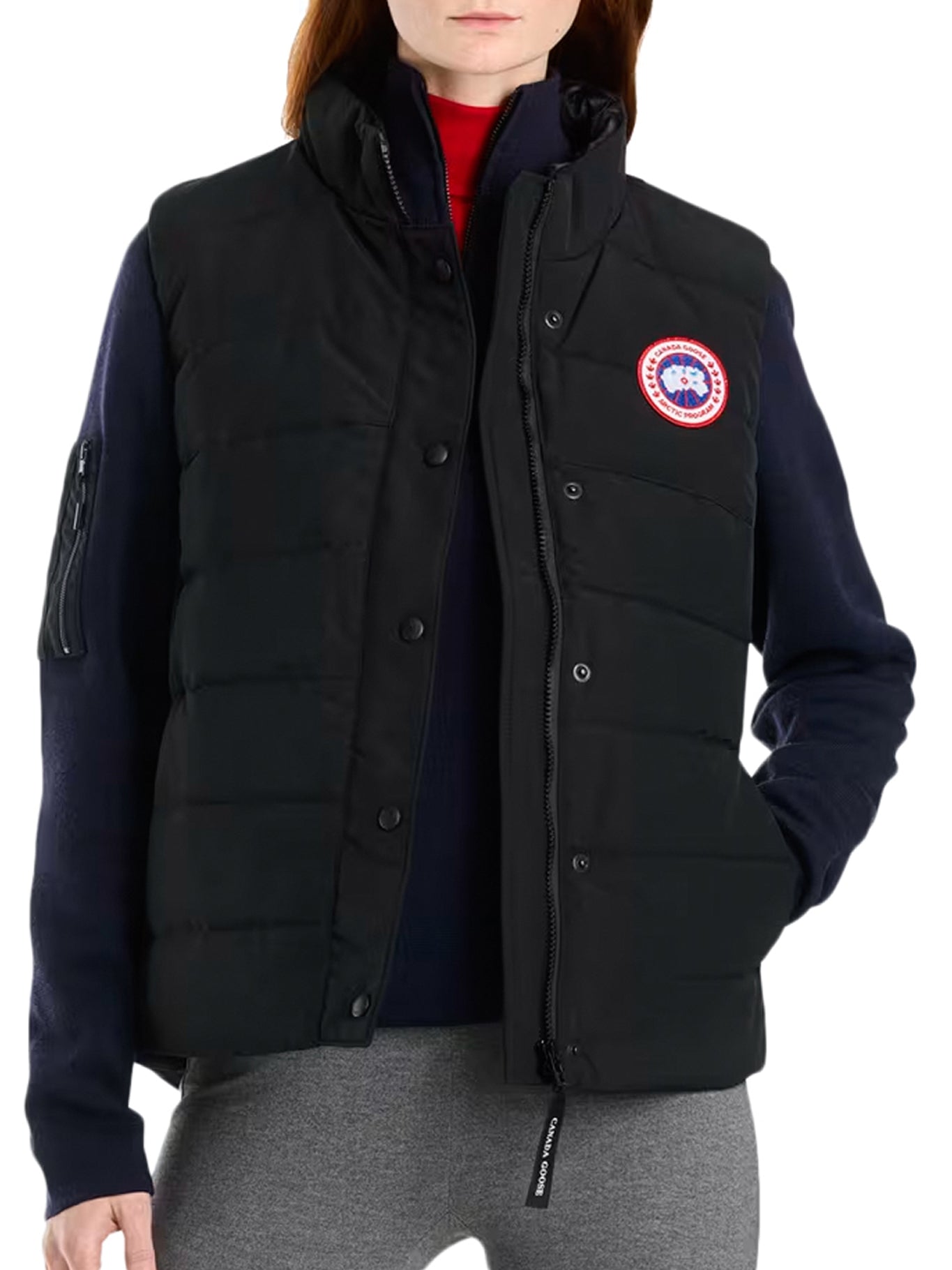 Freestyle Padded Vest Canada goose – Гарантія оригінальності – вид ззаду