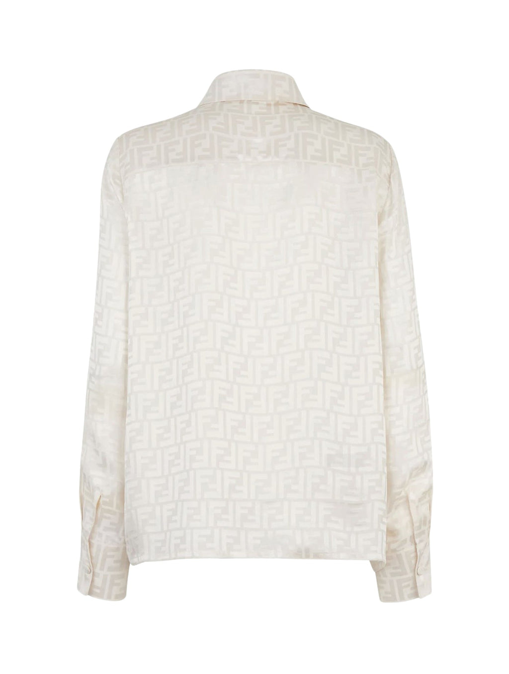 Ff Silk Crepe Shirt Fendi оригінал – Купити в Україні – детальний вид
