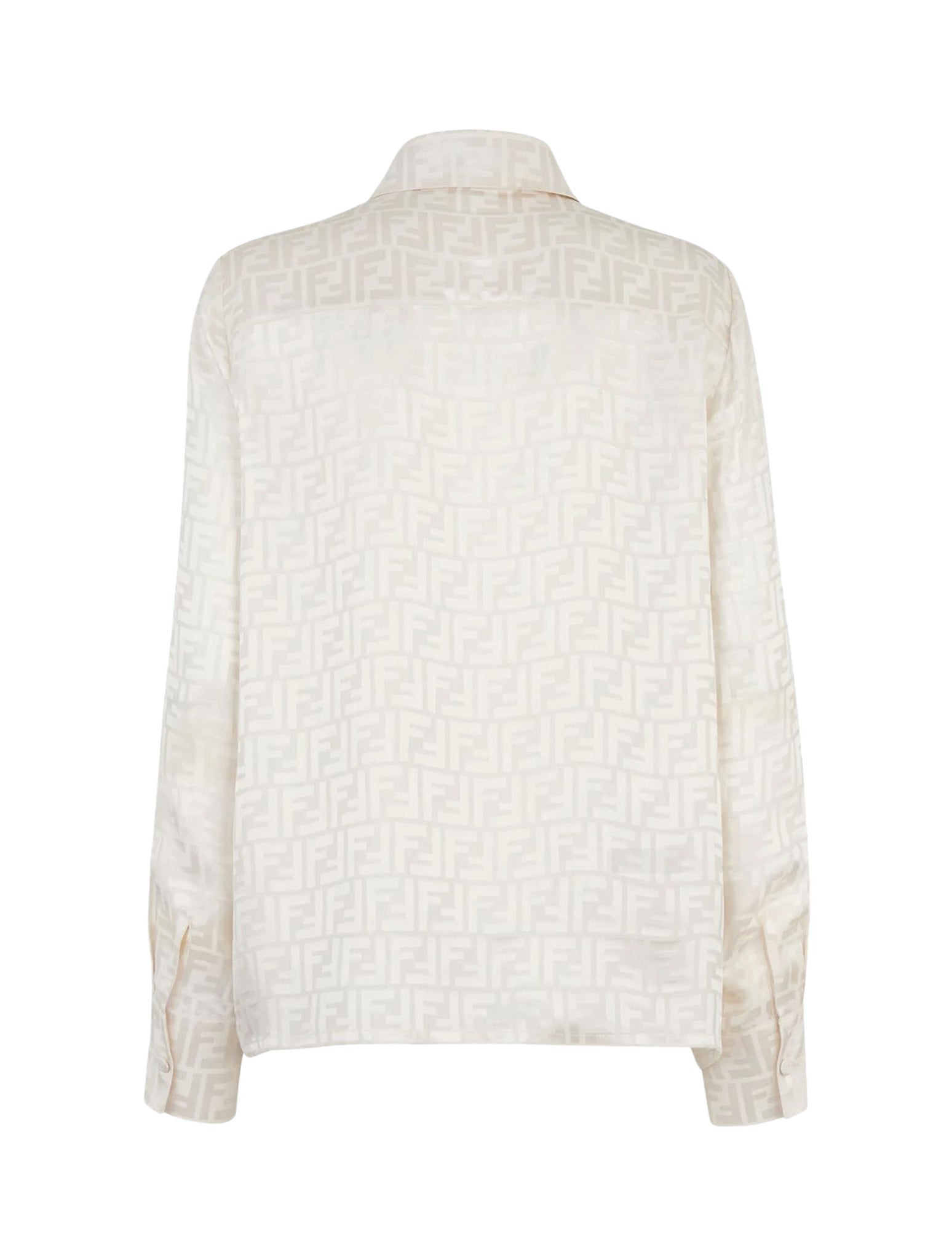 Ff Silk Crepe Shirt Fendi оригінал – Купити в Україні – детальний вид