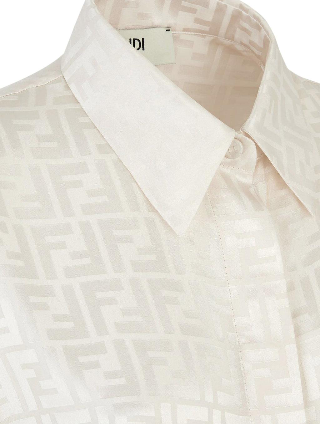 Ff Silk Crepe Shirt Fendi оригінал – Купити в Україні – збільшений вид