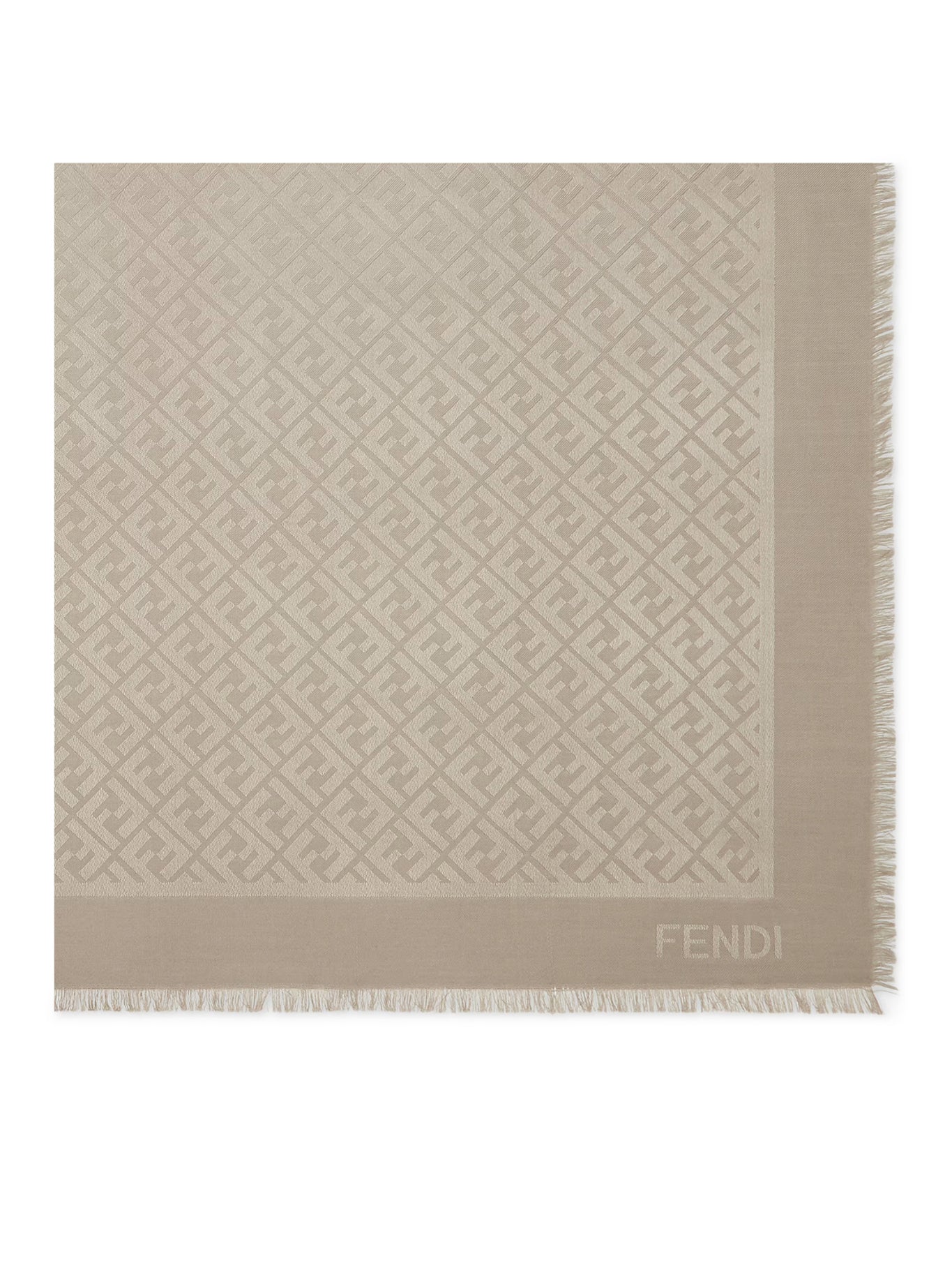 Ff Organic Silk Shawl Fendi оригінал – Купити в Україні – боковий вид