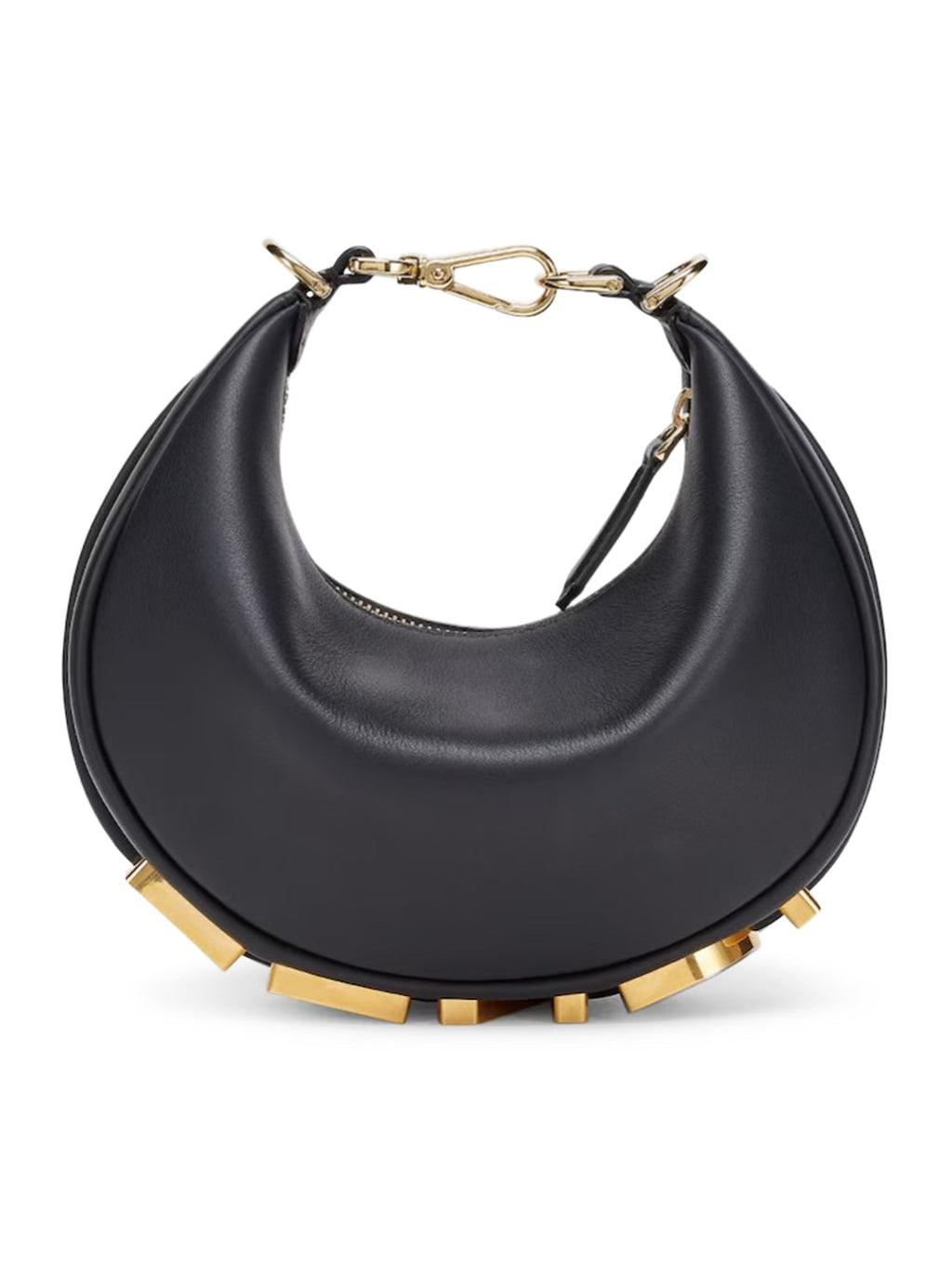 graphy Mini In Black Leather Fendi оригінал – Купити в Україні – боковий вид
