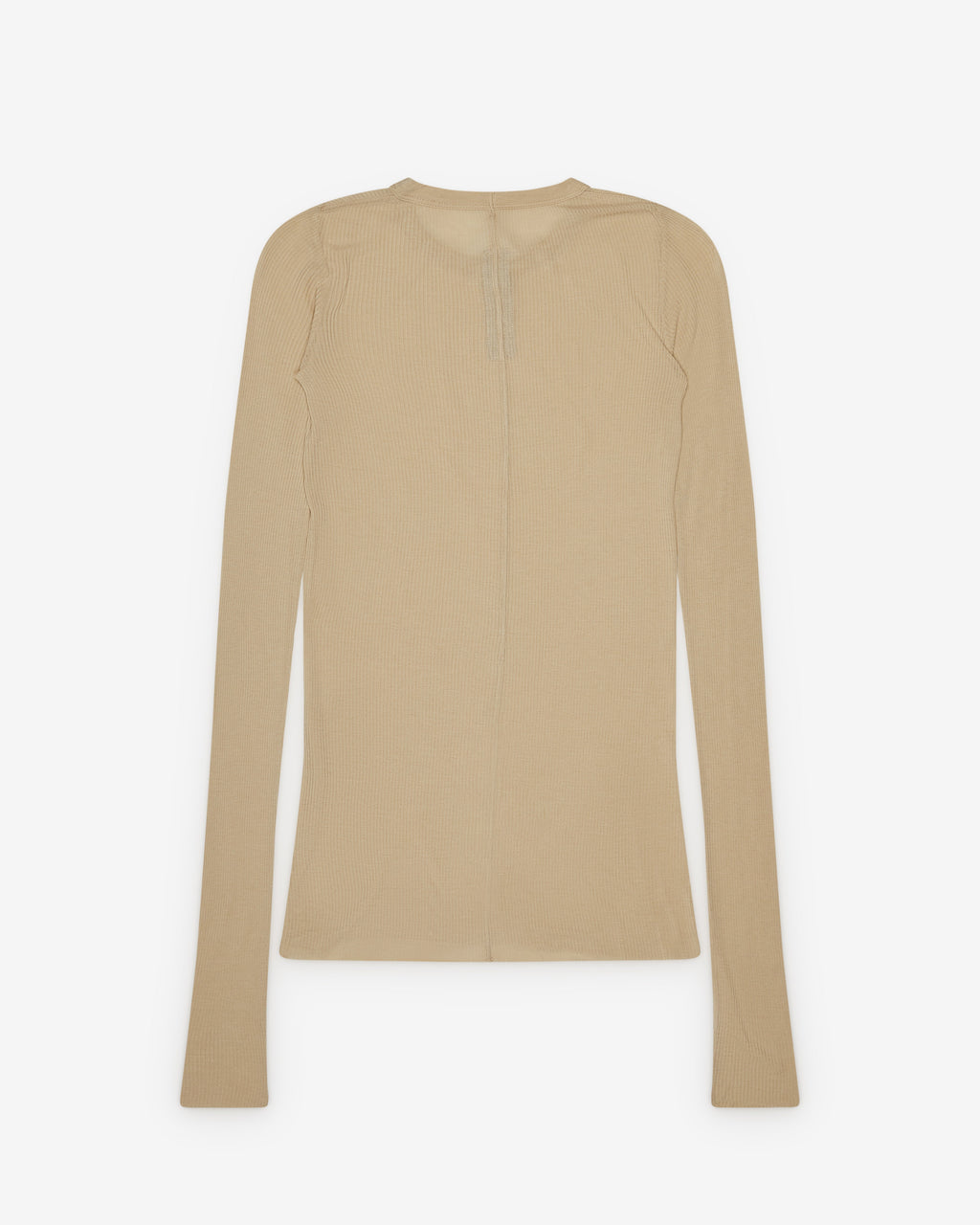 Оригінальна Womens Rib Long Sleeve T Shirt Rick owens – вид ззаду