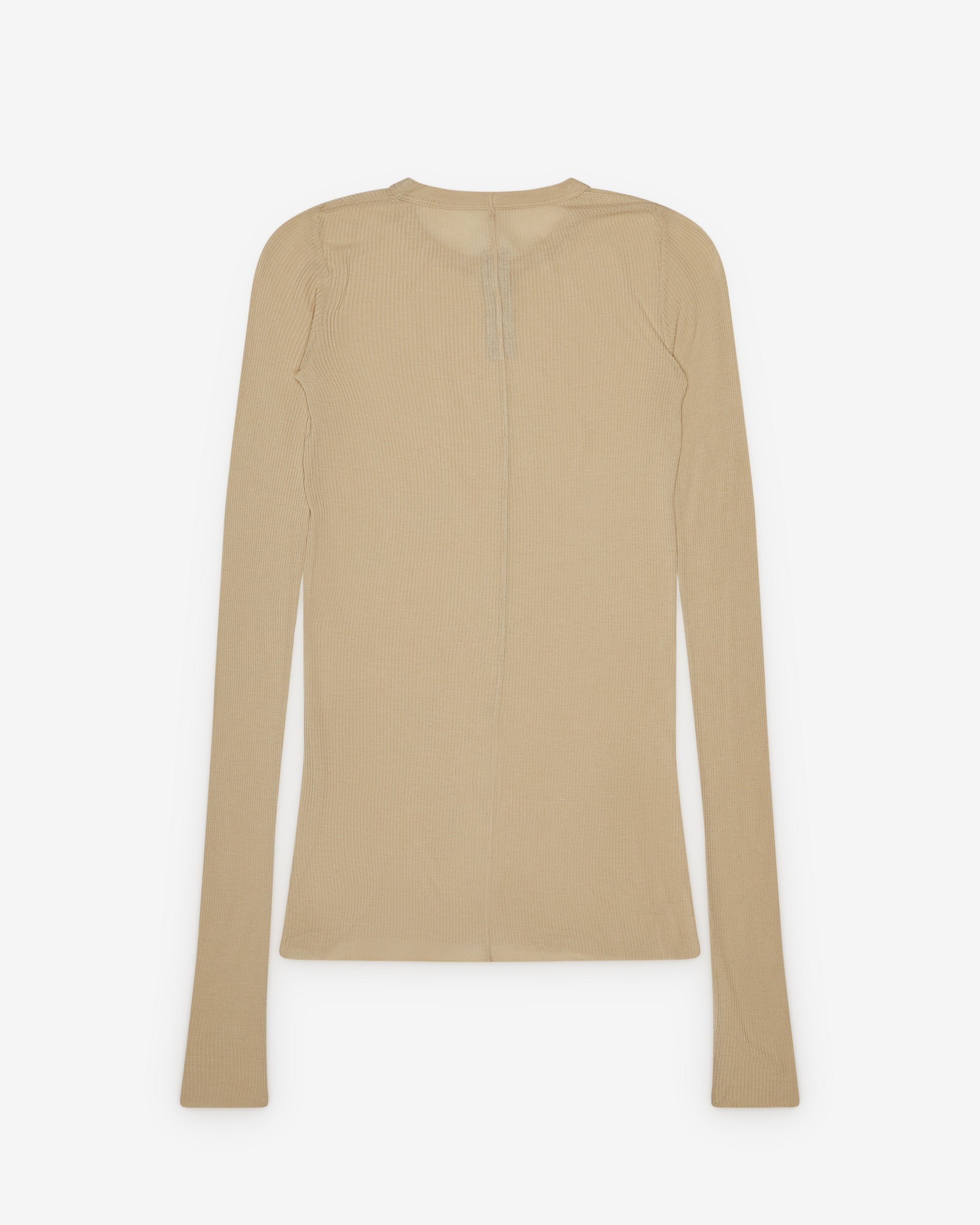 Оригінальна Womens Rib Long Sleeve T Shirt Rick owens – вид ззаду