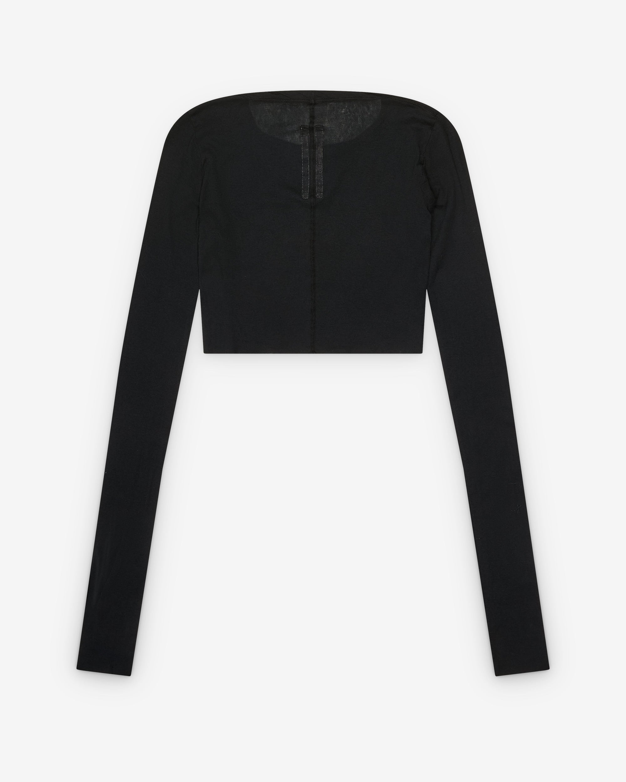 Оригінальна Womens Long Sleeve Crop T Shirt Rick owens – вид ззаду