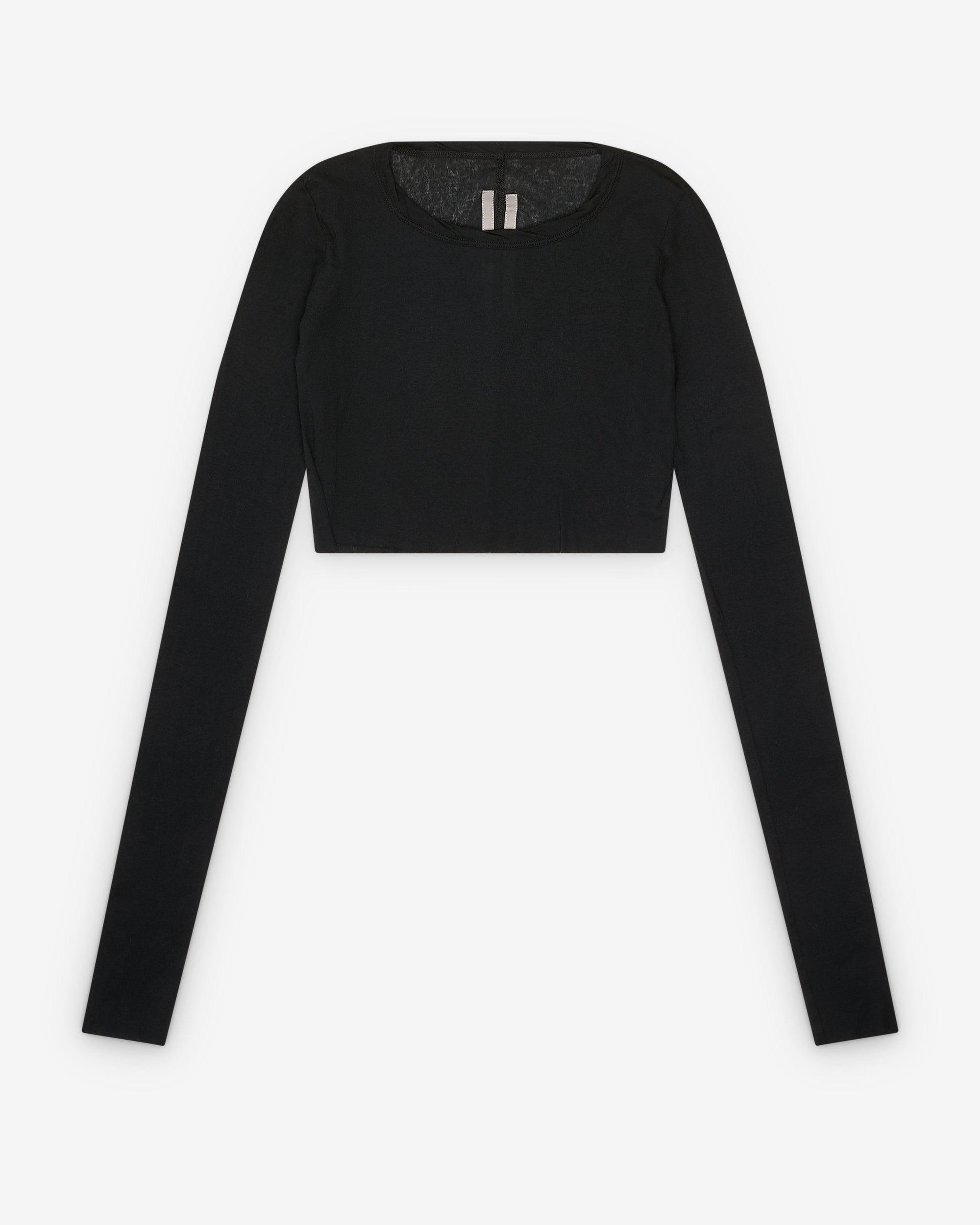Оригінальна Womens Long Sleeve Crop T Shirt Rick owens – боковий вид