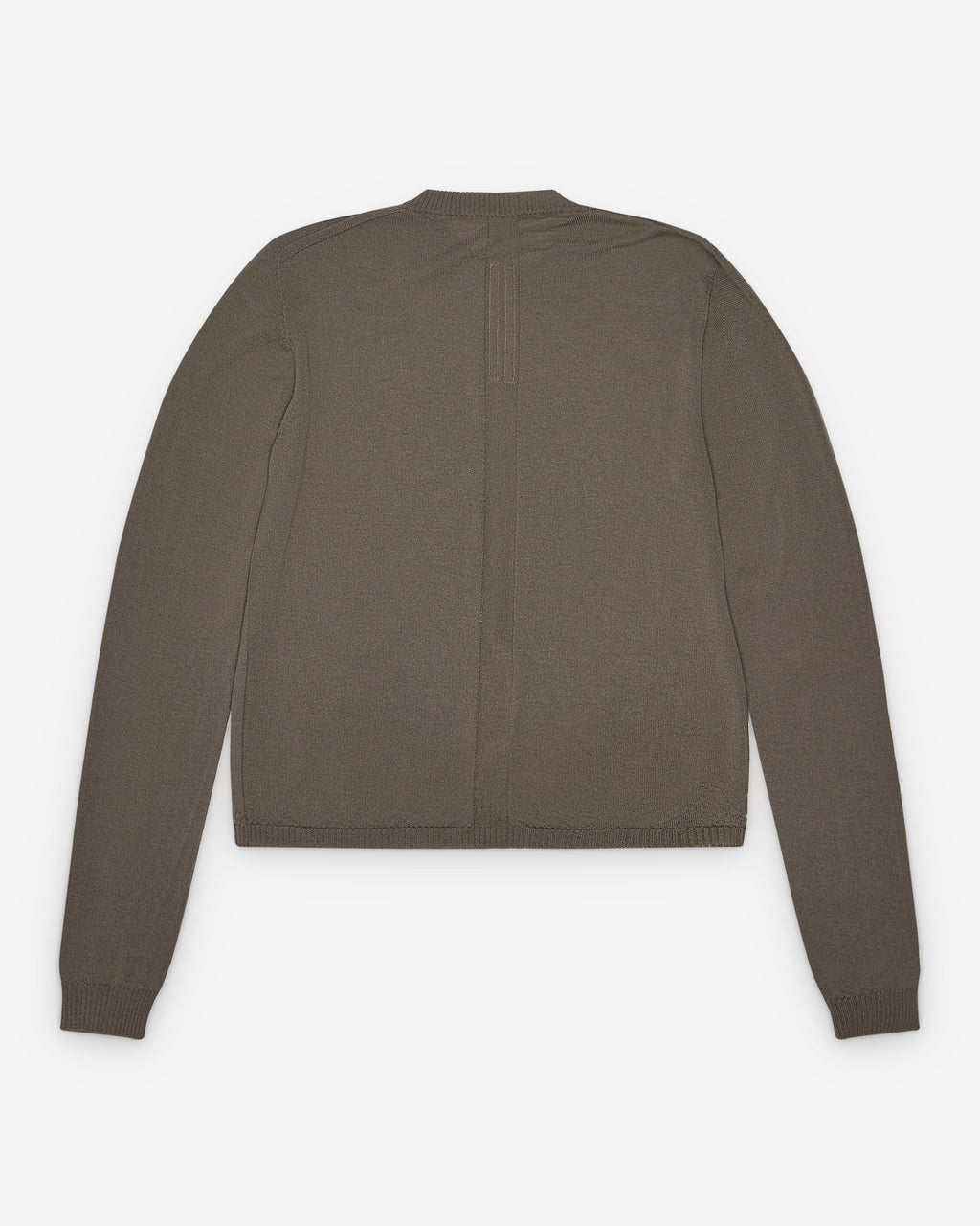 Оригінальна Mens Cropped Biker Sweater Rick owens – вид ззаду