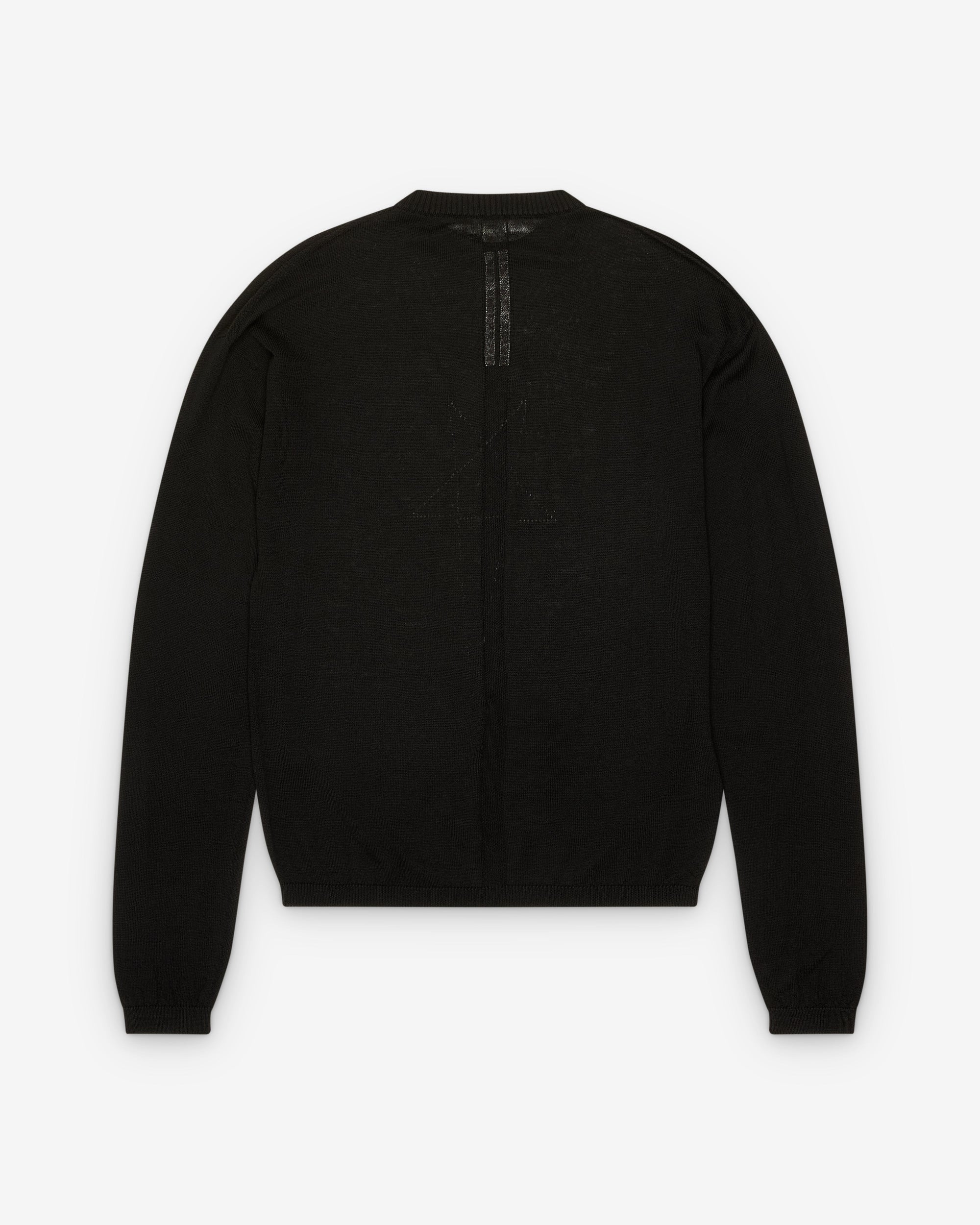 Mens Penta Sheer Pullover Rick owens оригінал – Купити в Україні – вид ззаду - RICK OWENS