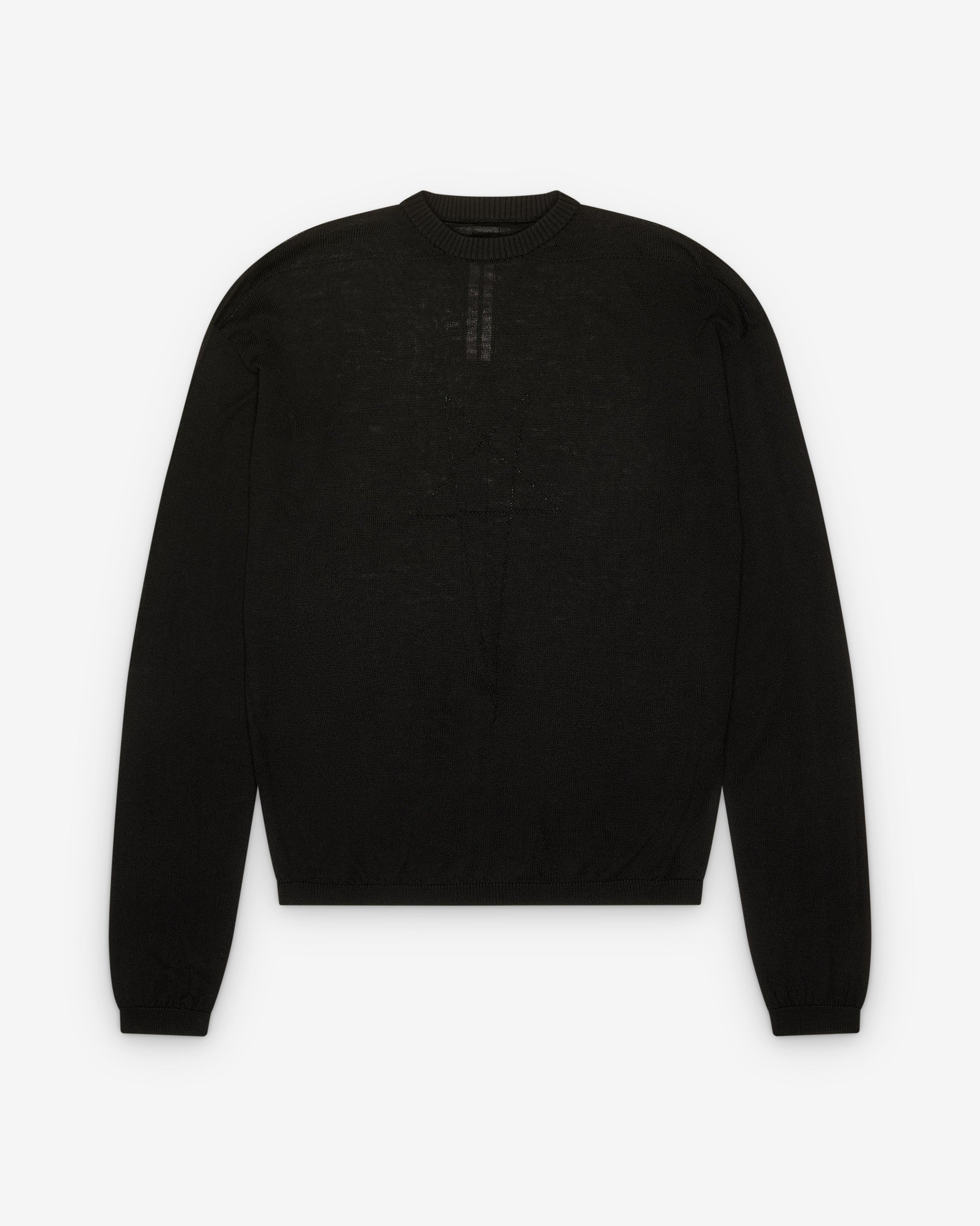Mens Penta Sheer Pullover Rick owens оригінал – Купити в Україні – боковий вид - RICK OWENS