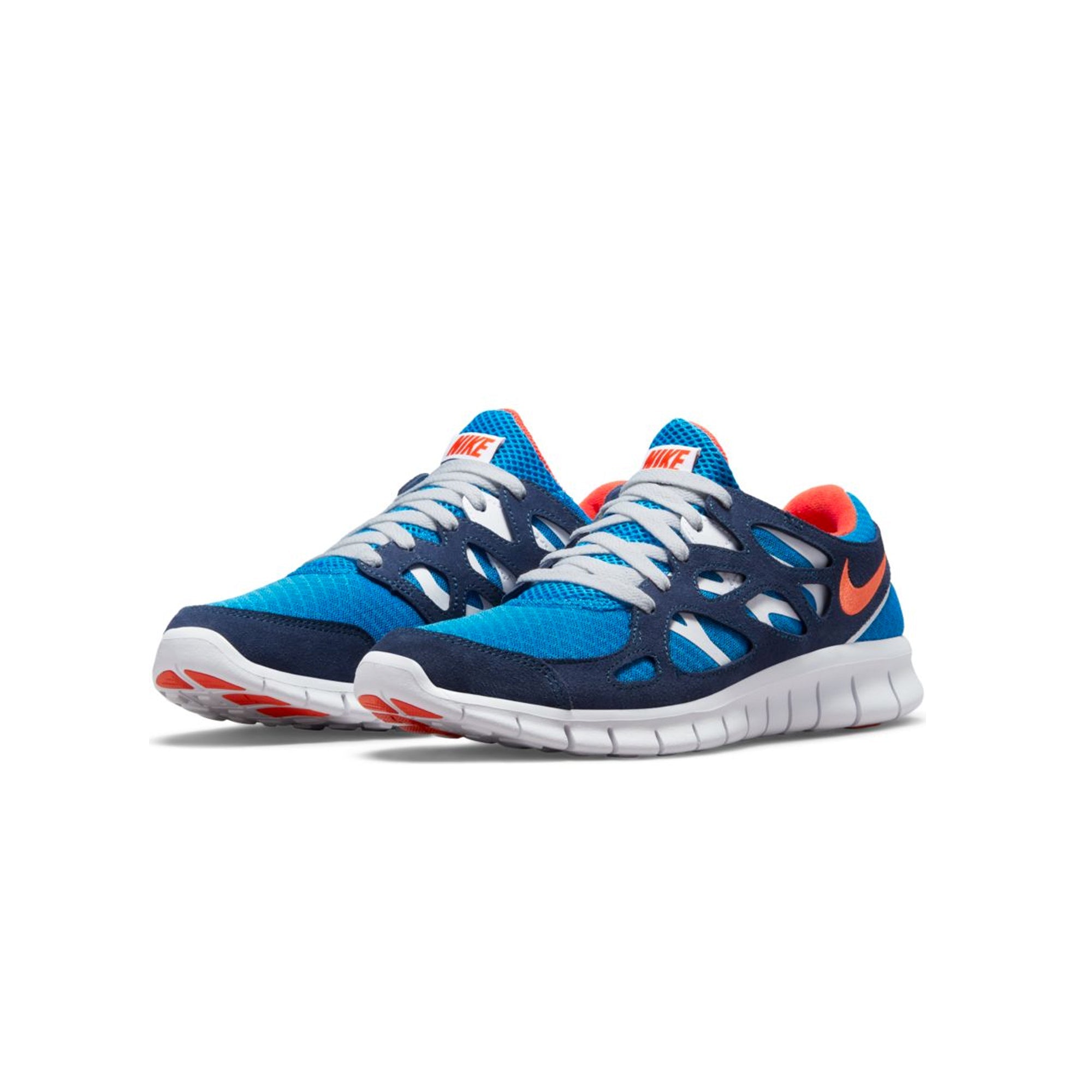 Оригінальна Mens Free Run 2 Shoes Lt Photo Blue Nike – вид ззаду