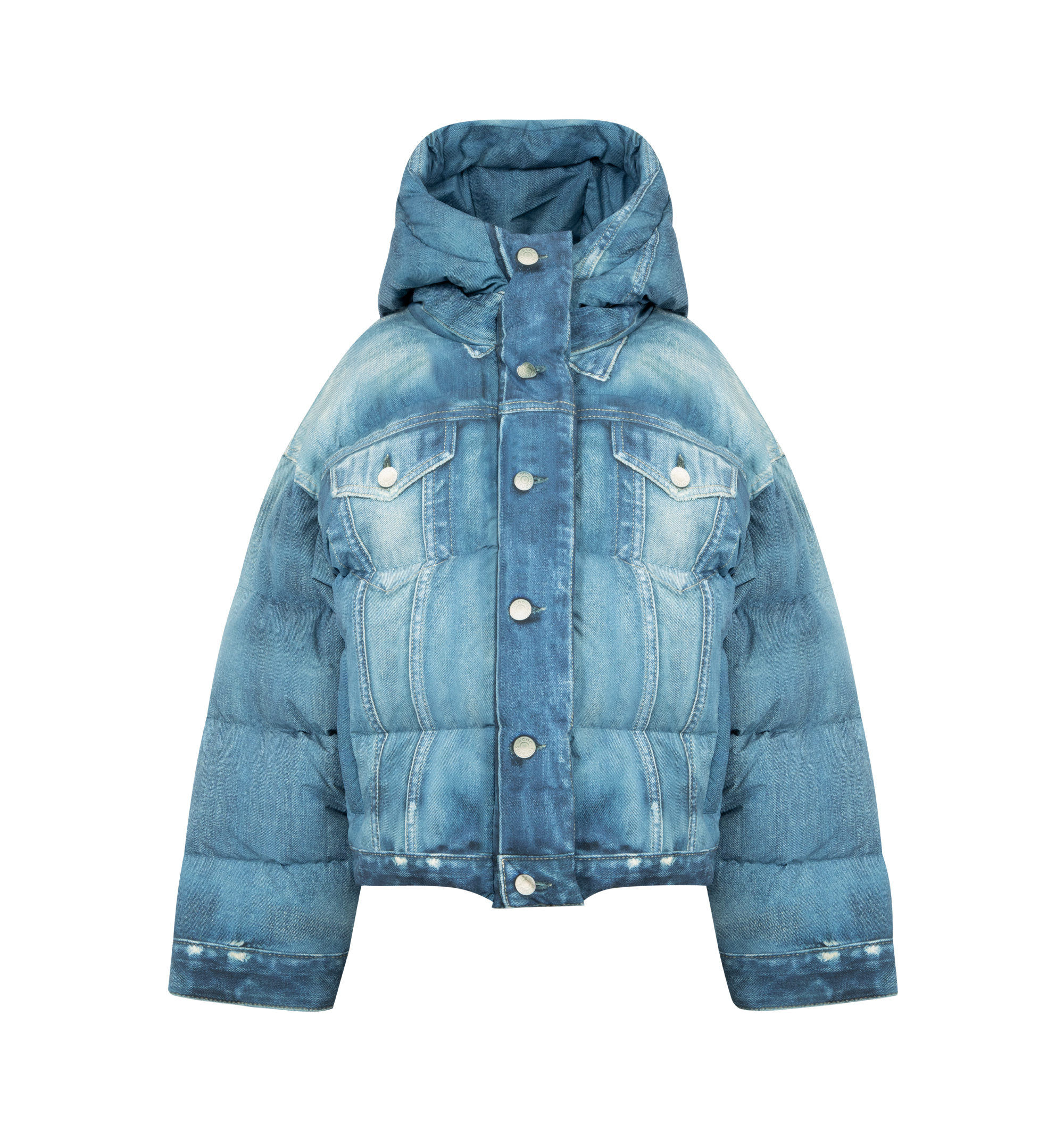 Оригінальна Puffer Down Jacket Acne studios – боковий вид