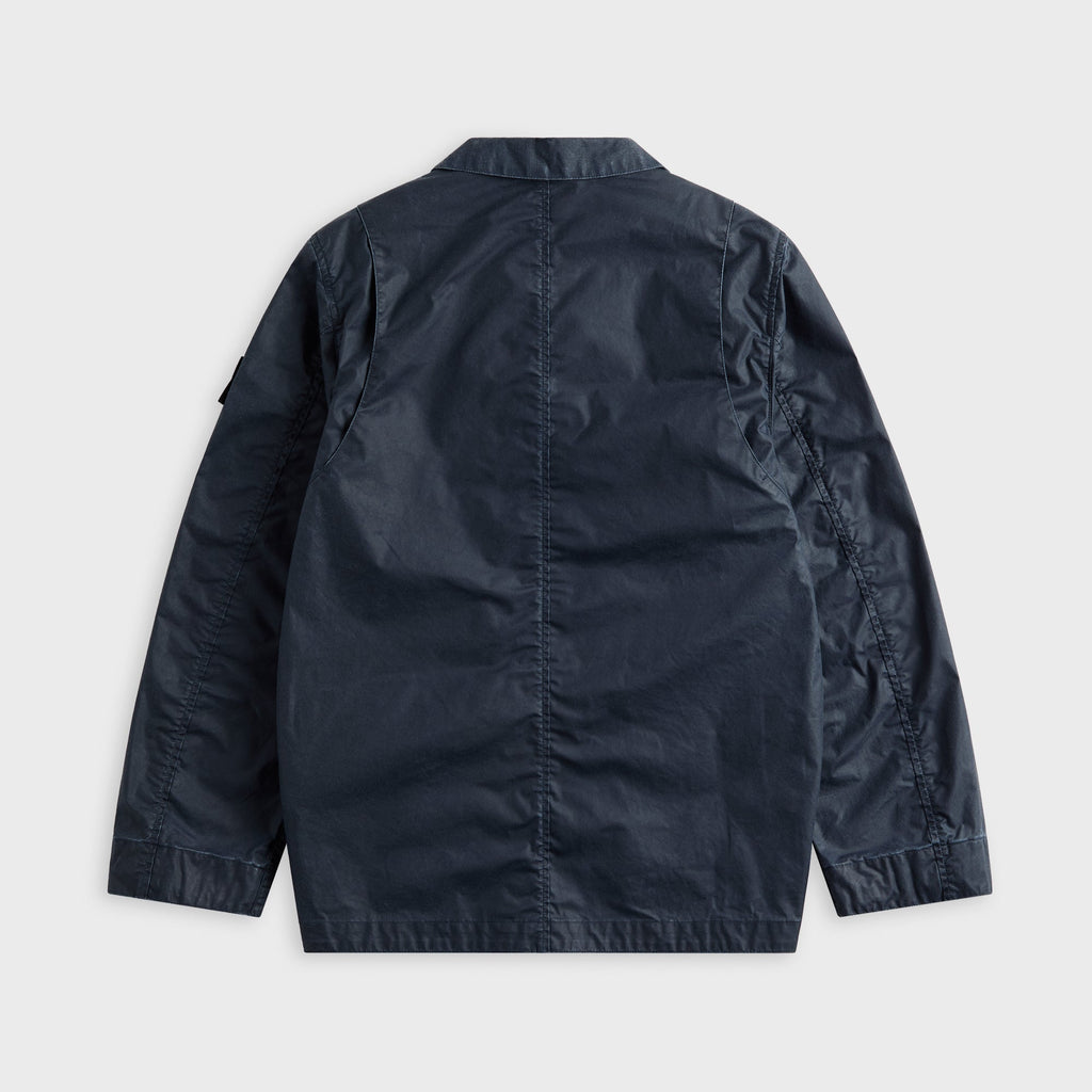 Field Jacket Navy Blue Stone island – Гарантія оригінальності – вид ззаду