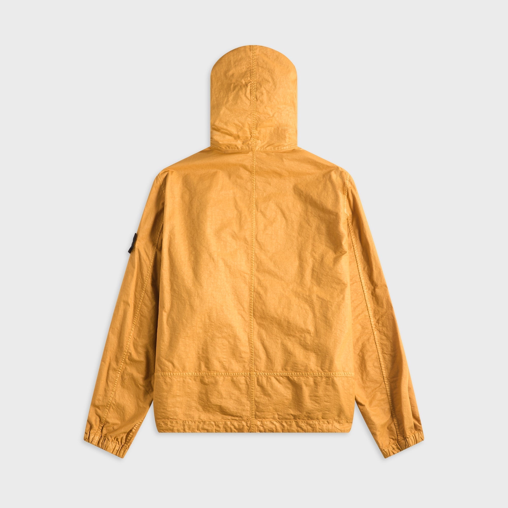 Nylon Panama Tc Hooded Jacket Mustard Stone island оригінал – Купити в Україні – вид ззаду
