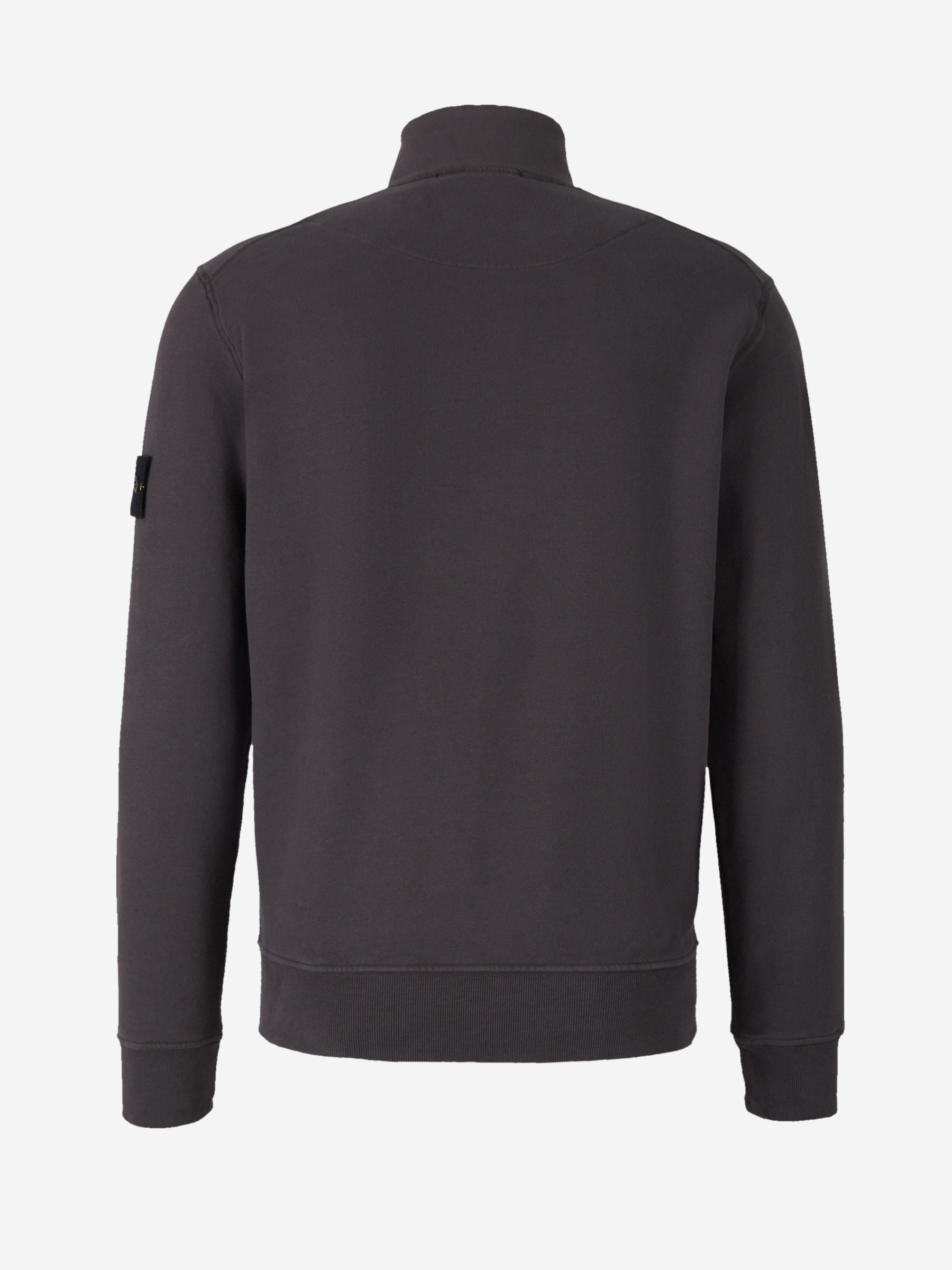 Оригінальна Cotton Zipper Sweatshirt Stone island – вид ззаду