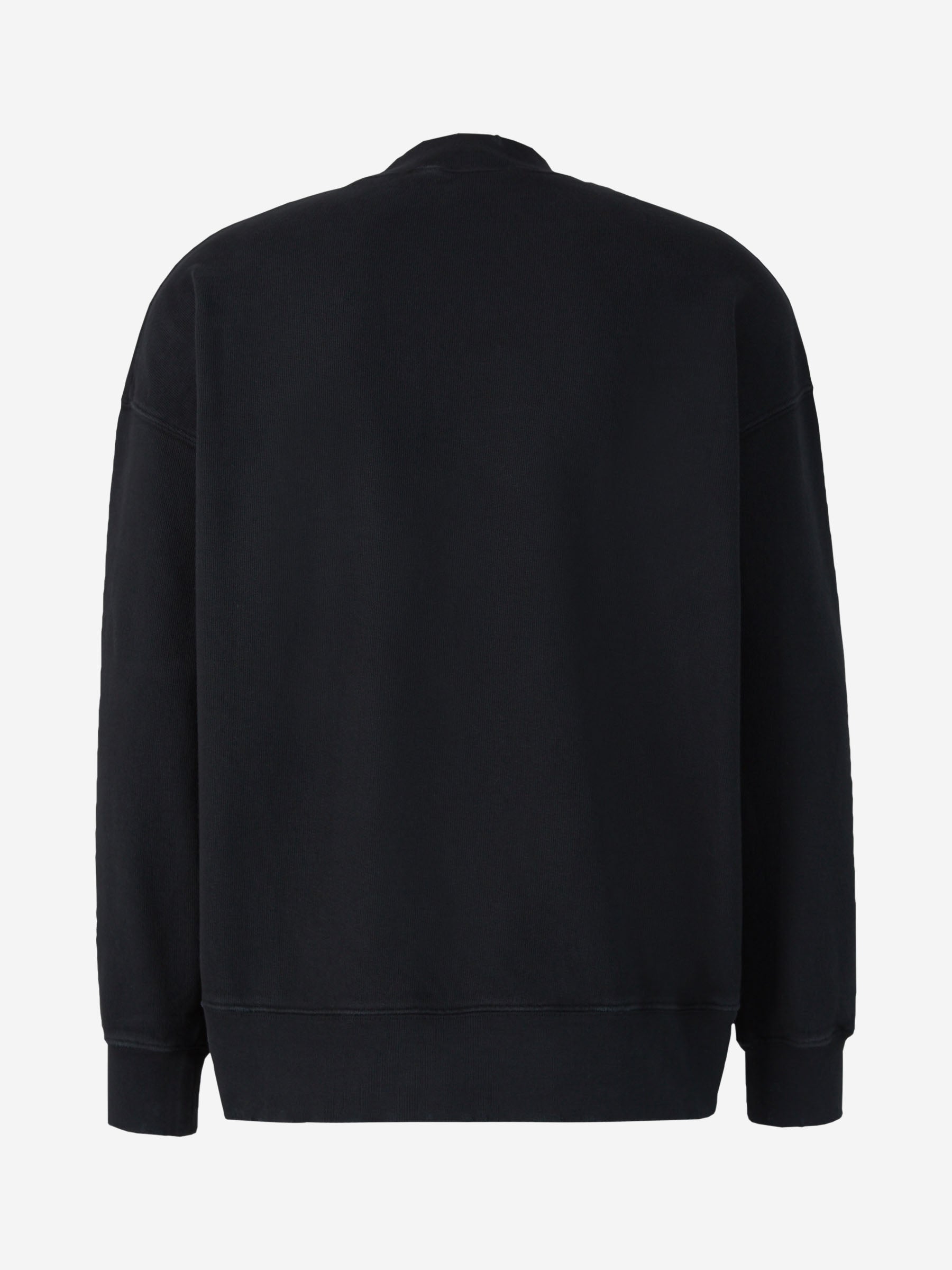 Flames Logo Sweatshirt Palm angels – Гарантія оригінальності – вид ззаду